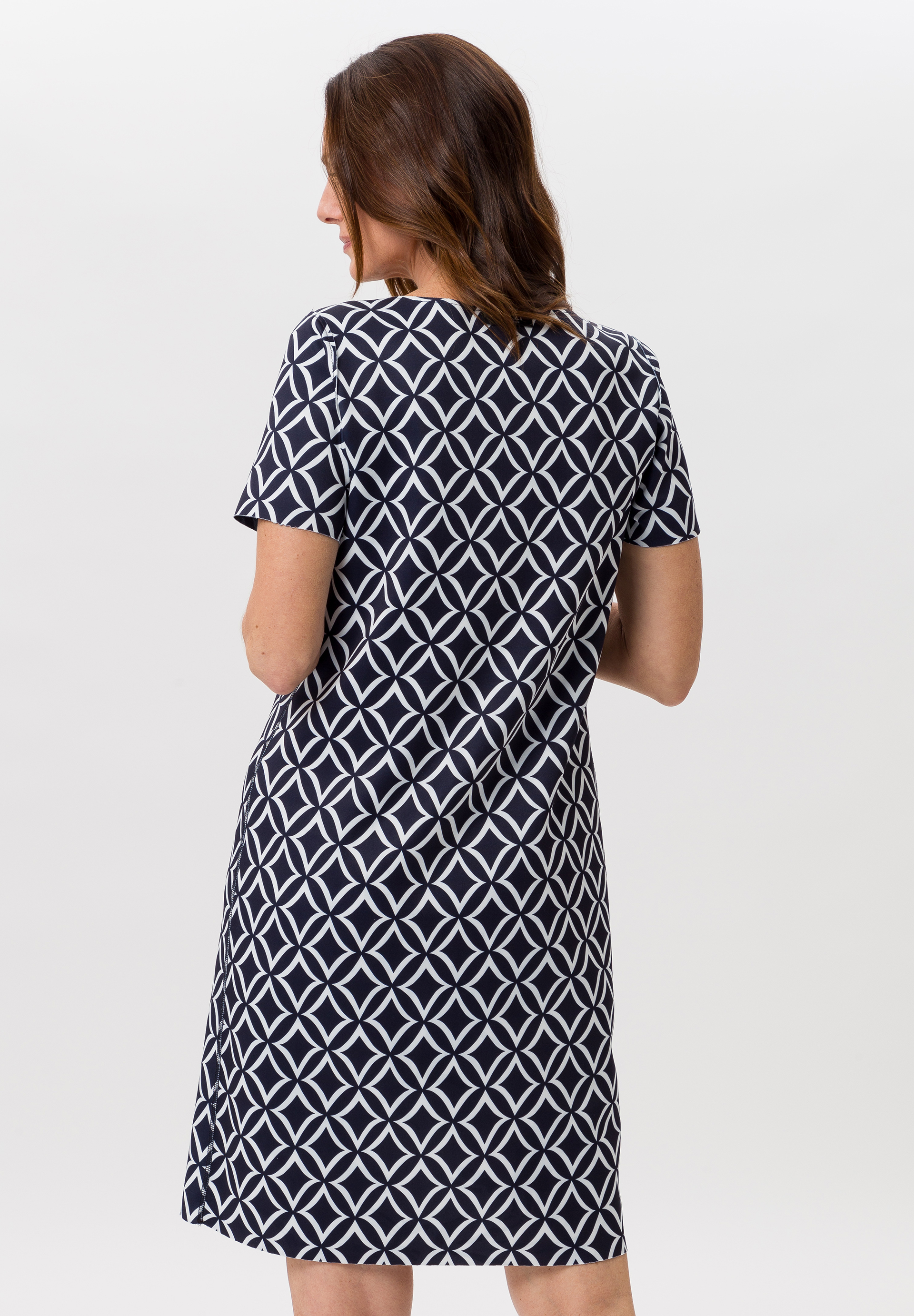 Wendekleid mit tropischem Blätterprint - Bild 4