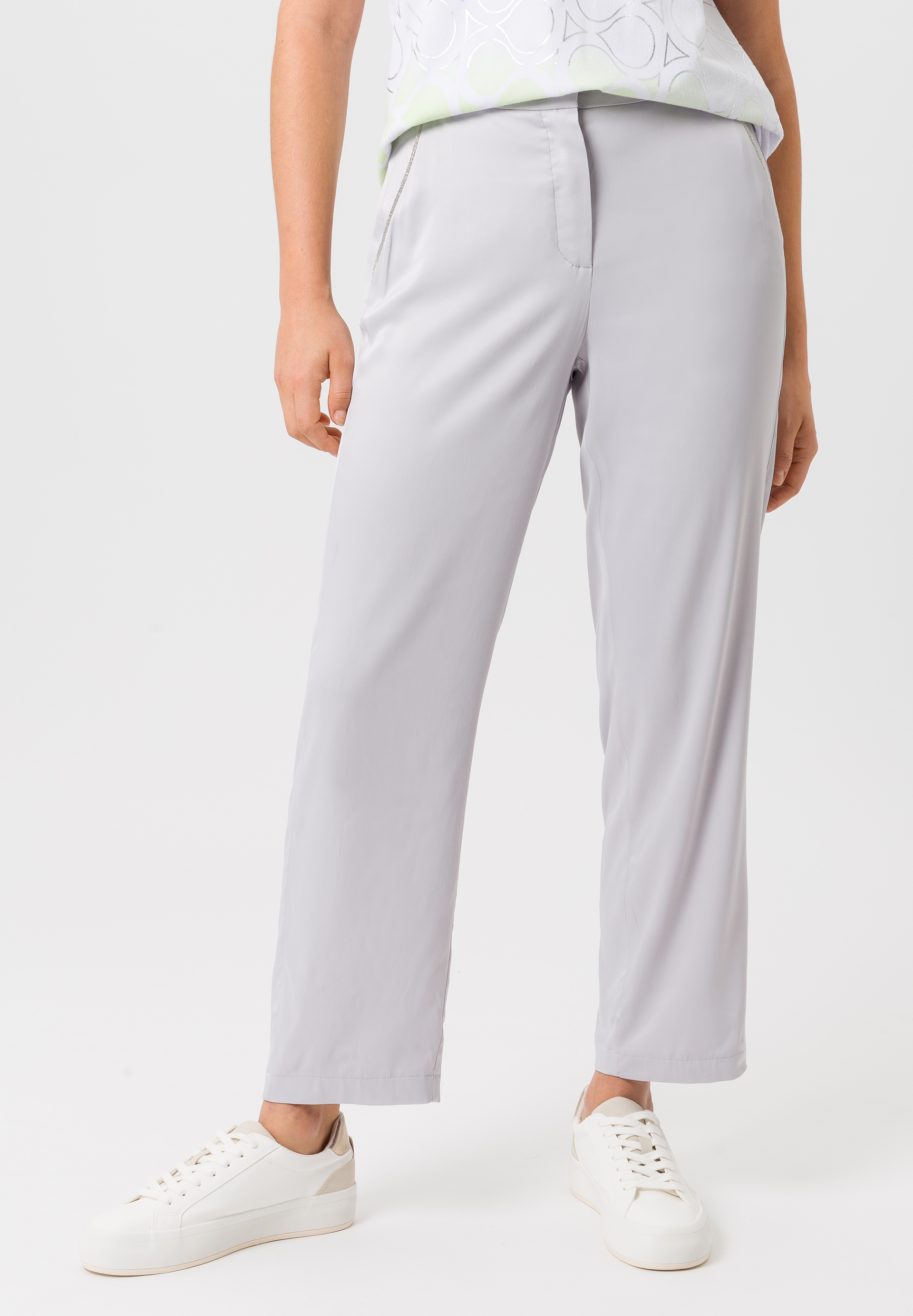 Trousers with discreet slit pockets - Bild 1 Trousers with discreet slit pockets - Bild 1