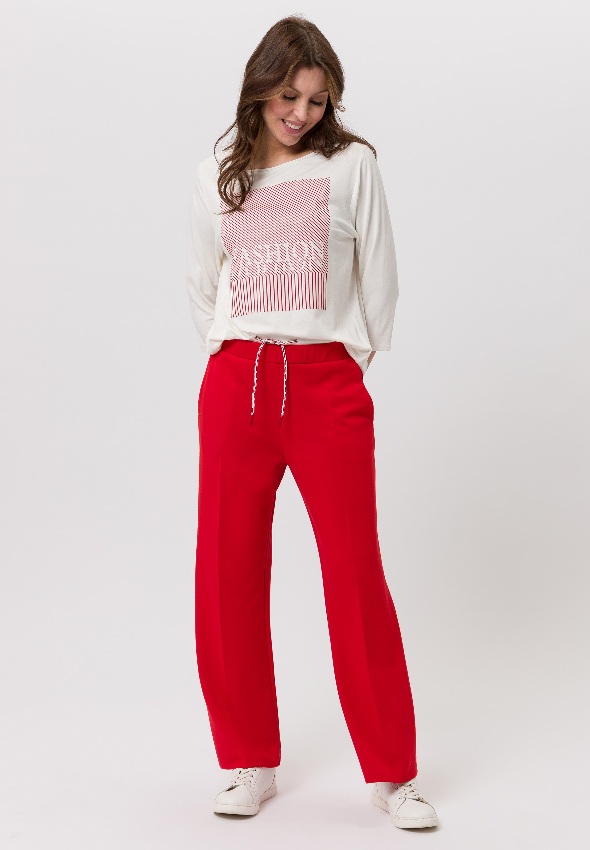 Trousers With drawstring waistband Trousers With drawstring waistband - Product Image 2