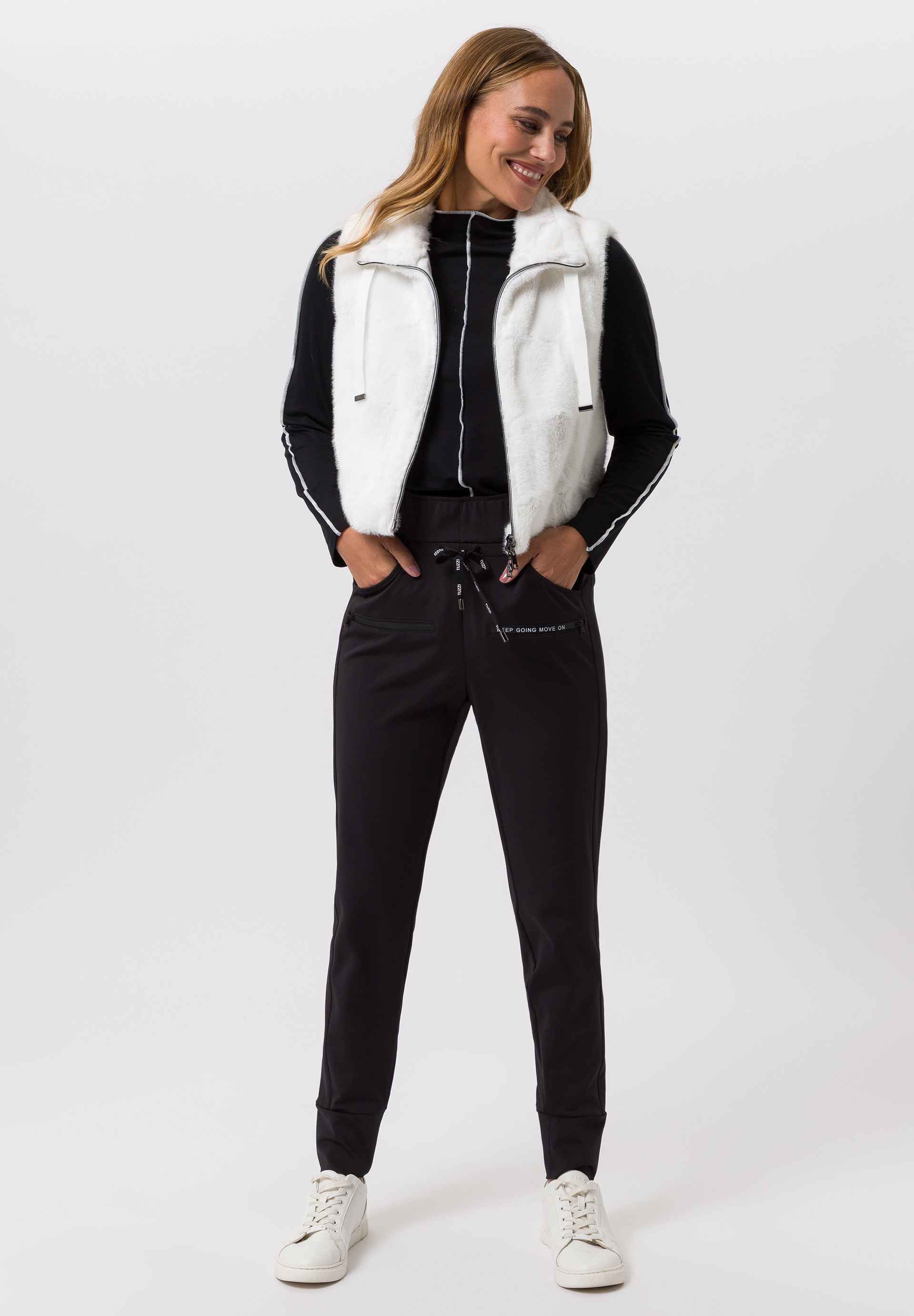 Trousers With decorative stitching Trousers With decorative stitching - Product Image 2