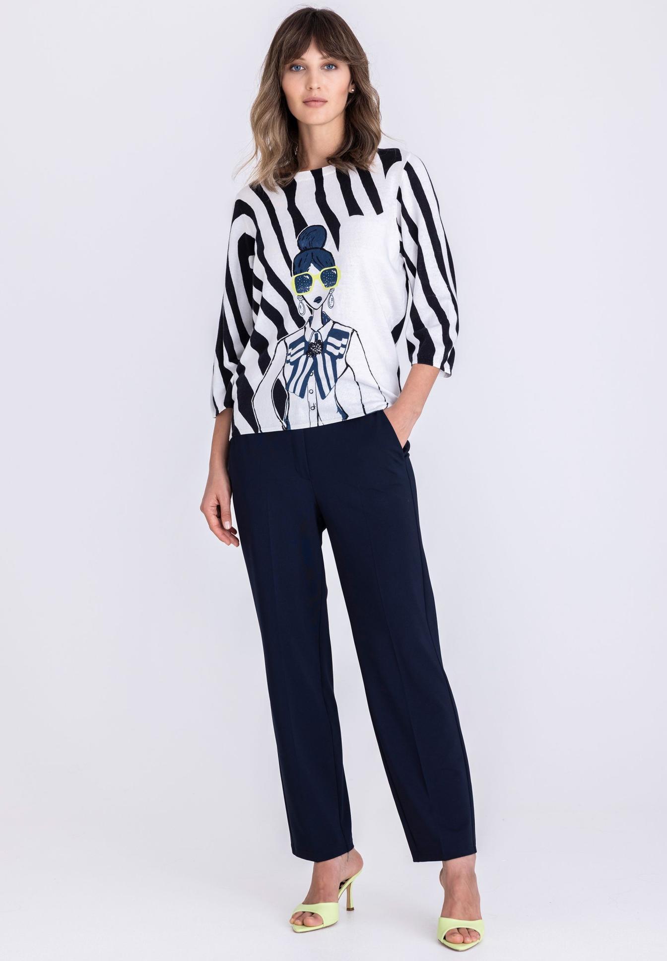 Pullover mit Statement-Print - Produktbild 2