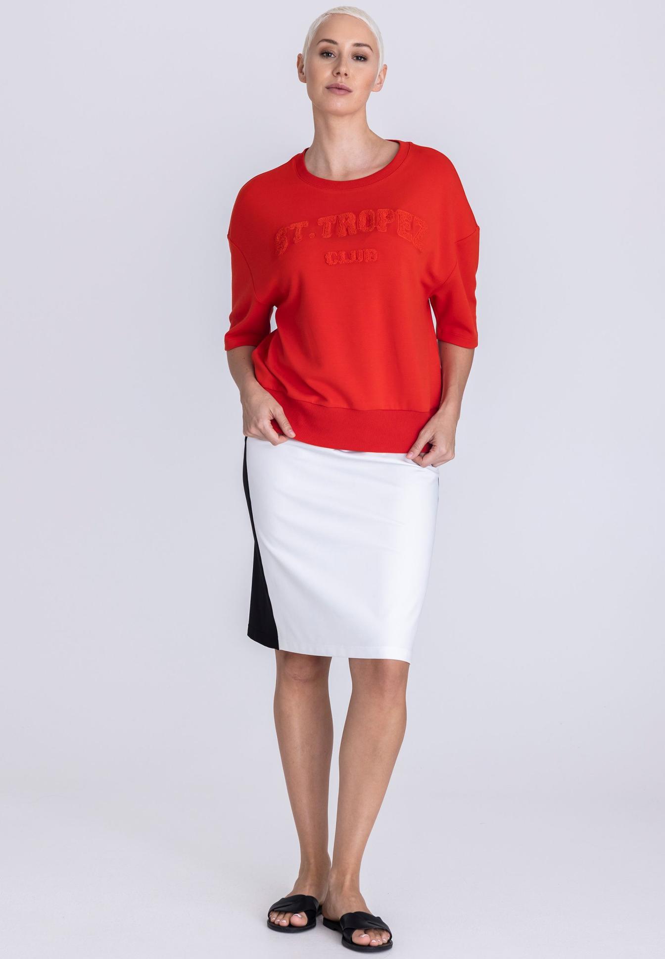 Shirt with textured lettering - Product Image 2