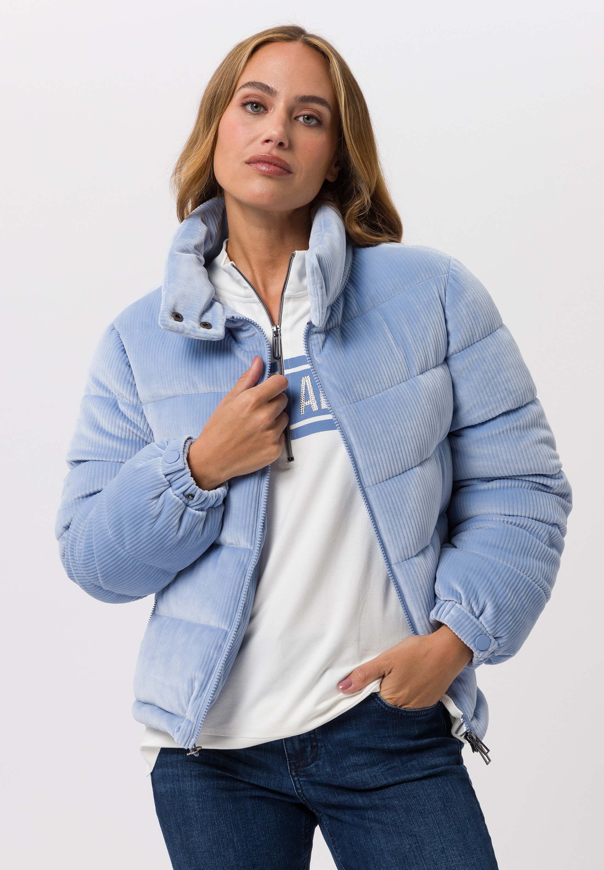 Jacke in softer Cordoptik - Produktbild 1