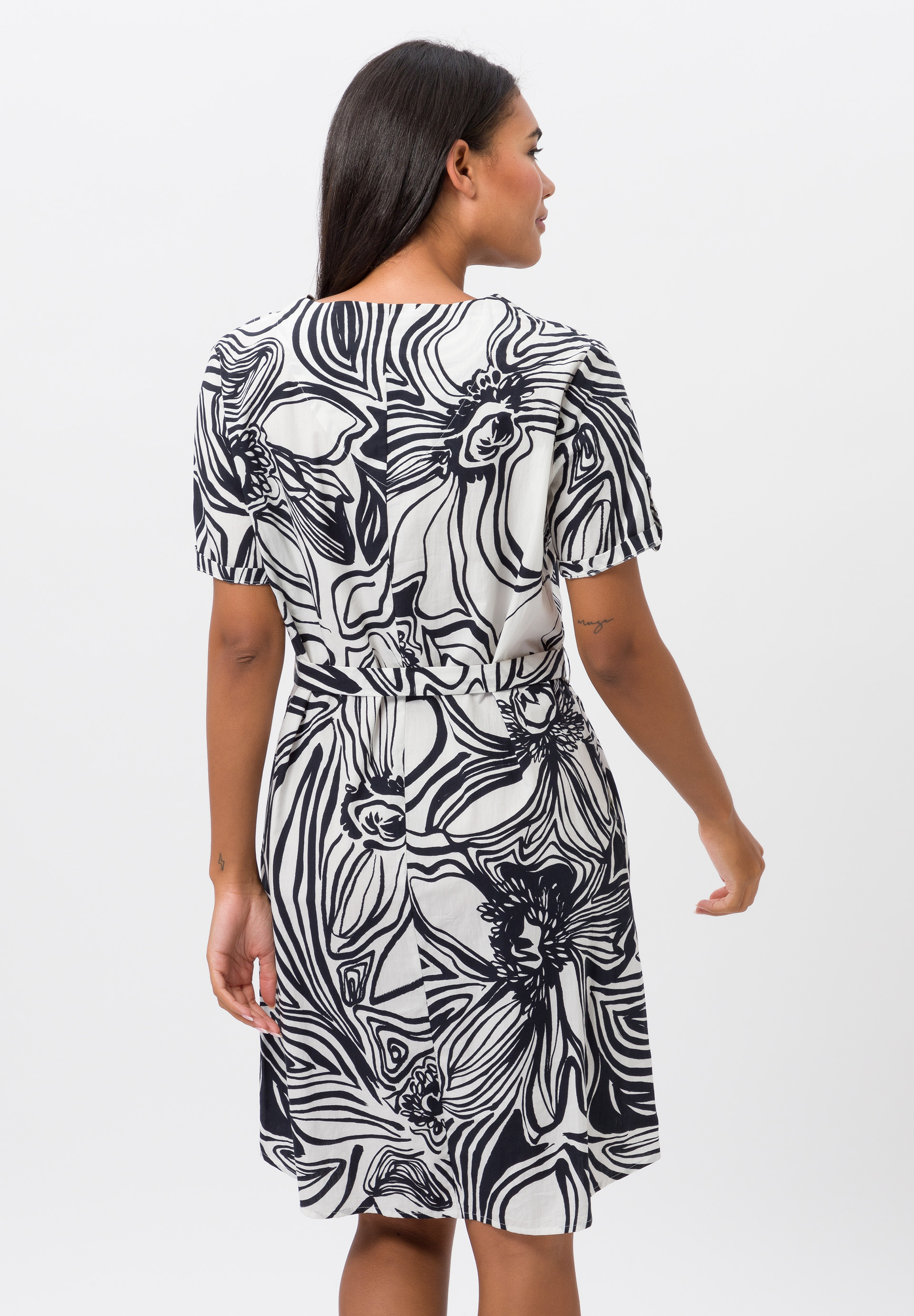 Kleid mit floralem Alloverprint - Bild 2