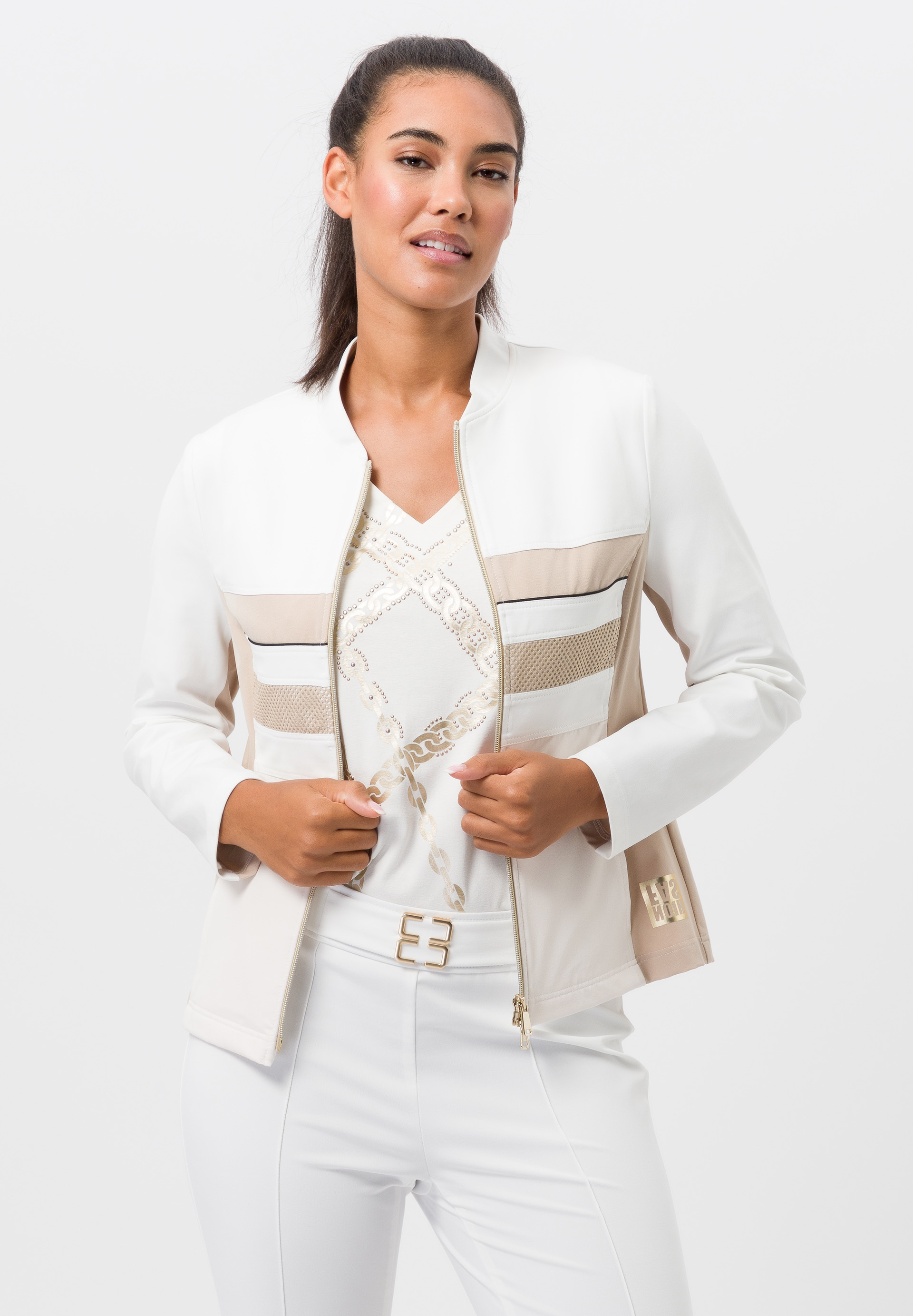 Leichtjacke mit College-Kragen - Produktbild 1
