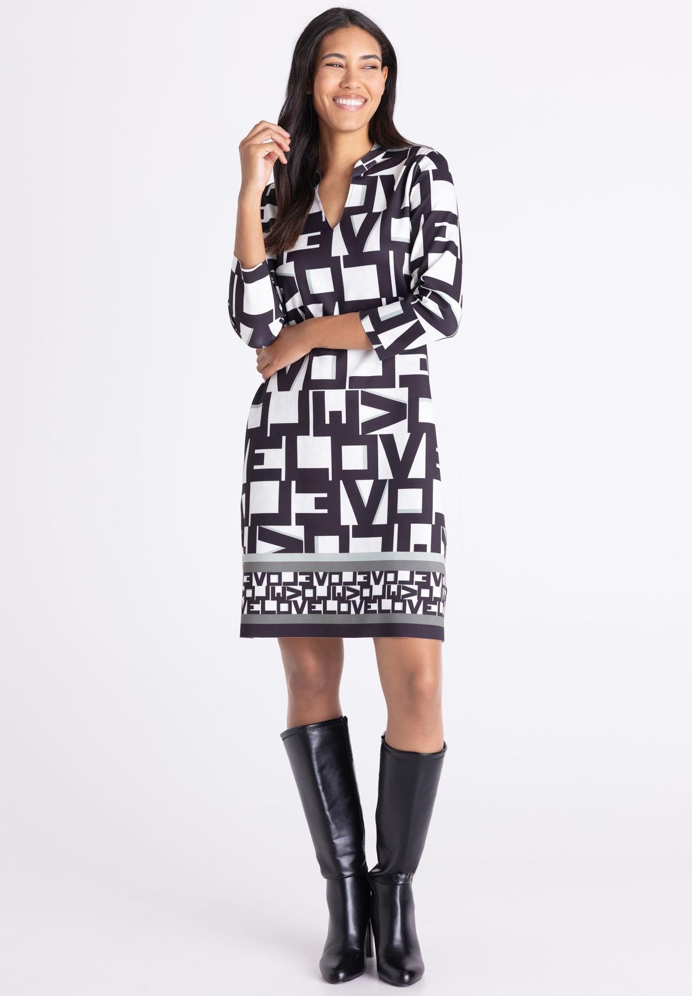 Dress with side slits - Product Image 1