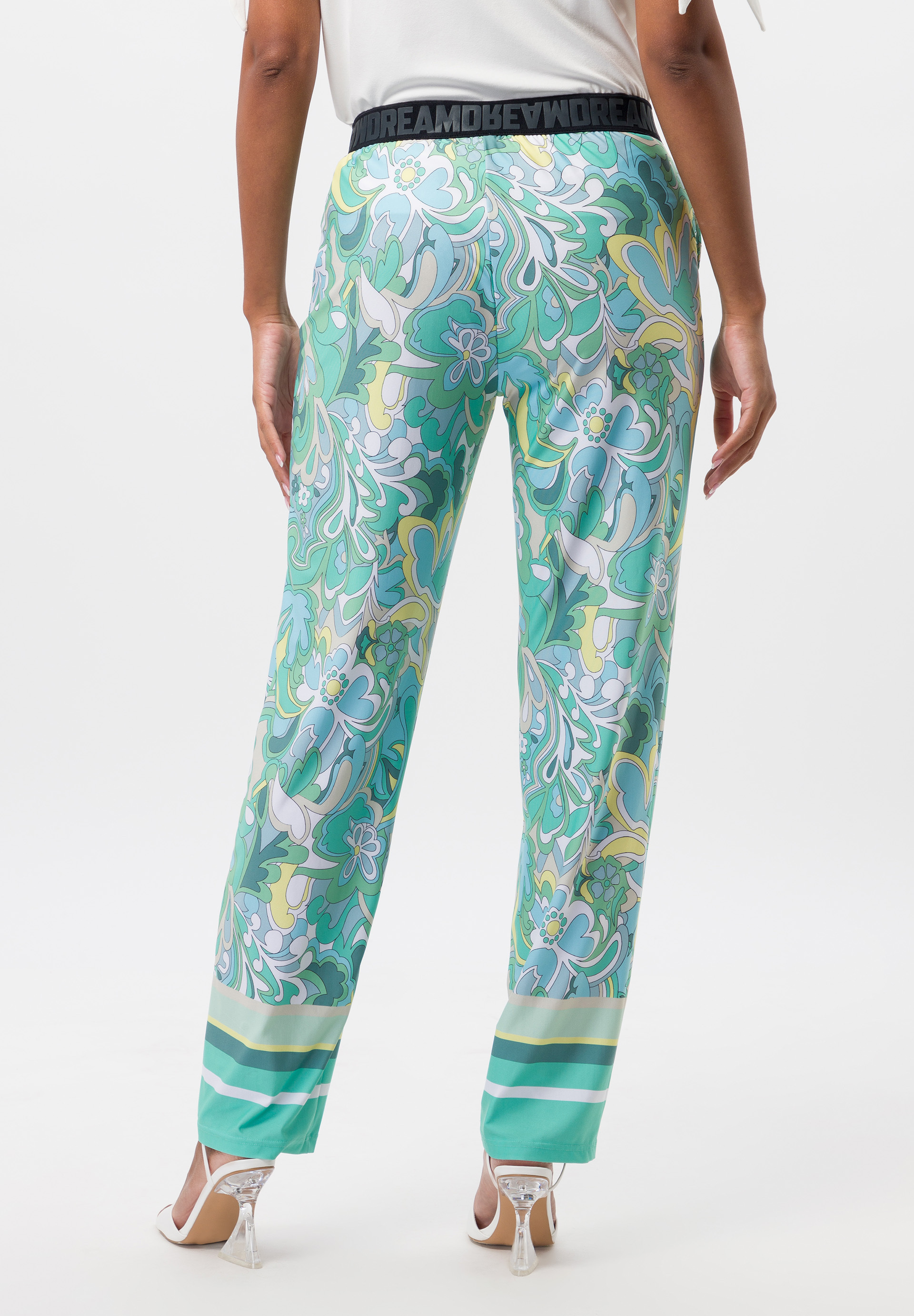 Hose mit farblich abgesetztem Bund - Bild 2 Hose mit farblich abgesetztem Bund - Bild 2