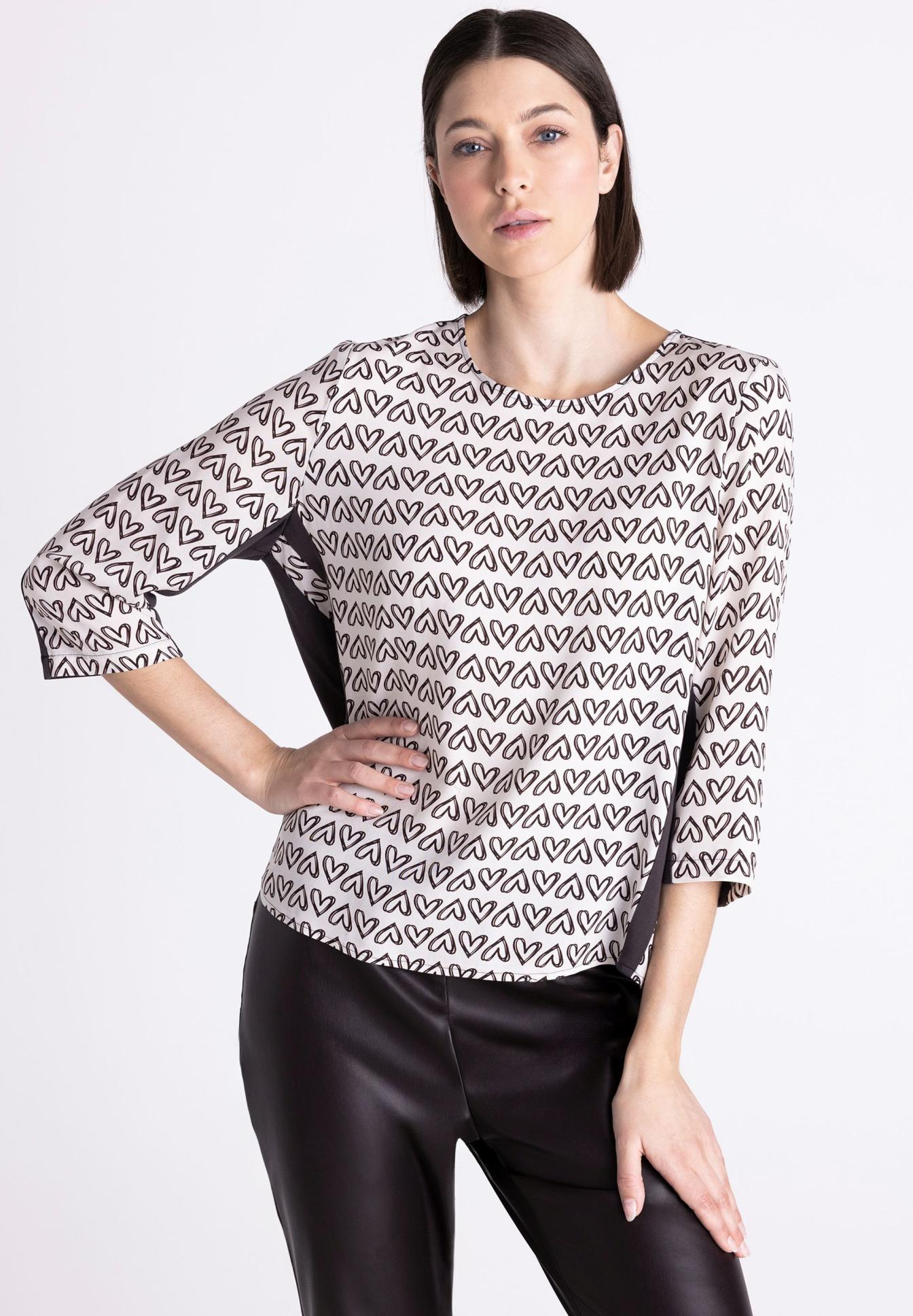Shirt mit Herz-Print - Produktbild 1