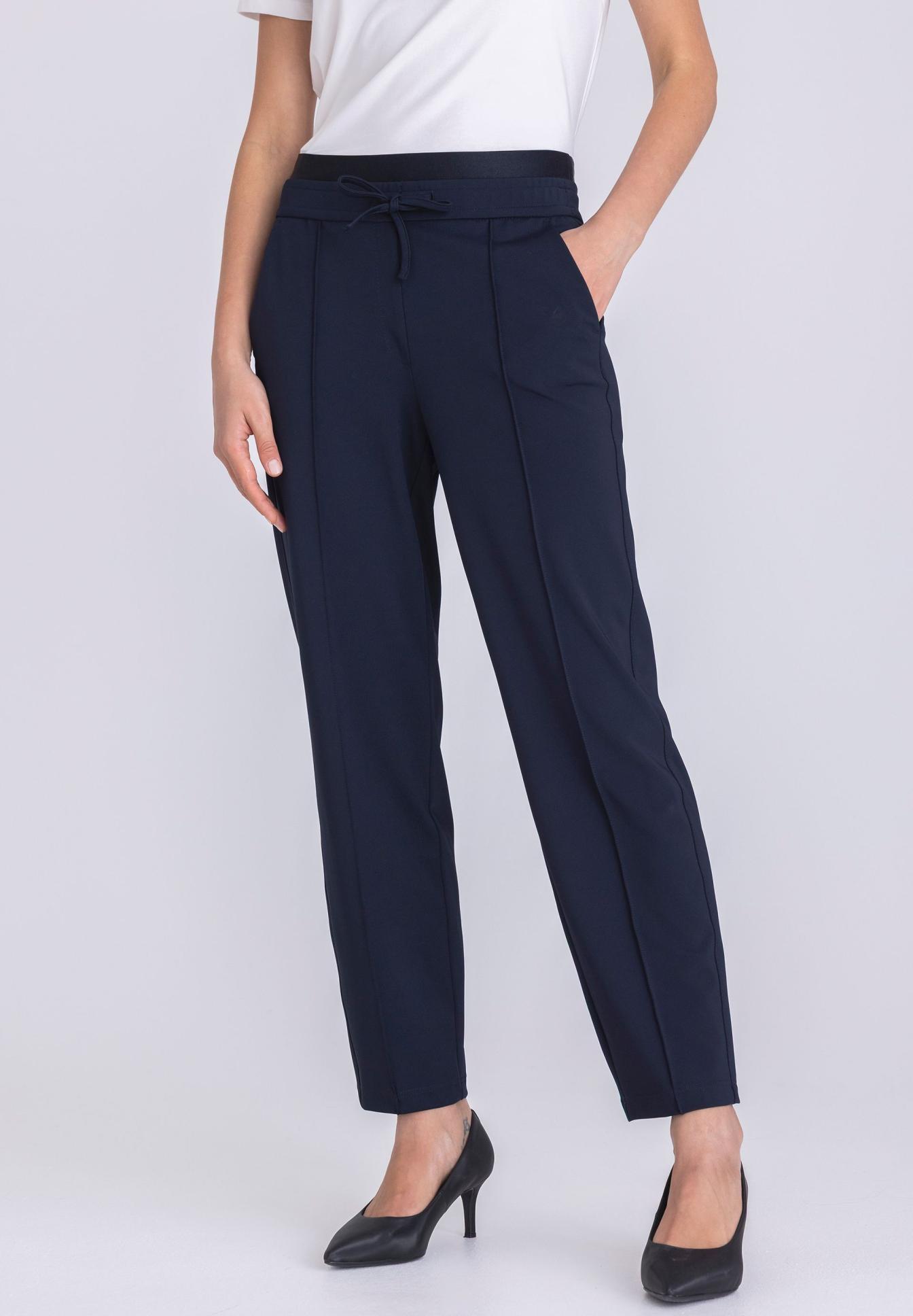 Straight Pants mit Bindeband - Produktbild 1