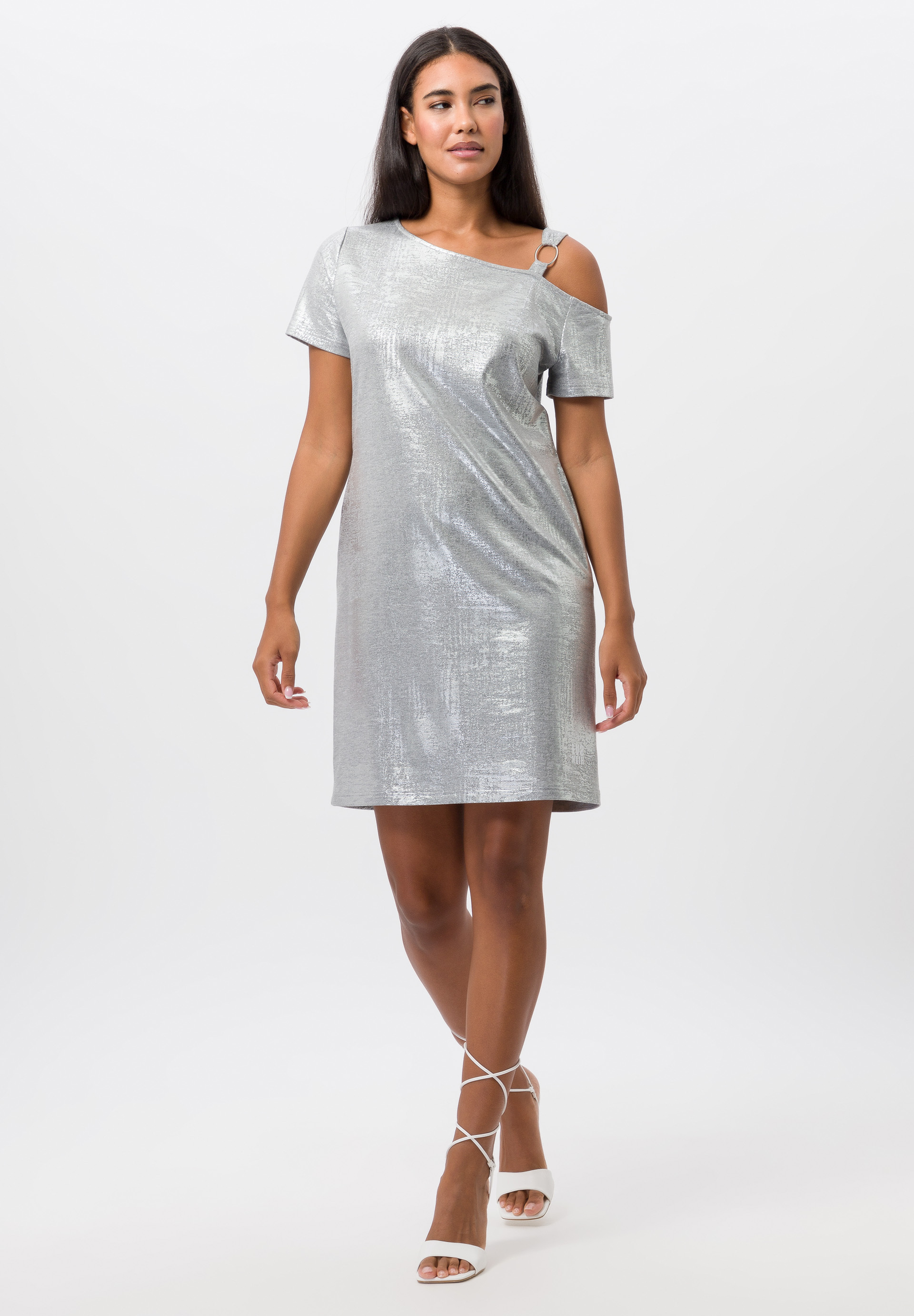 Kleid mit asymmetrischem Ausschnitt - Produktbild 2