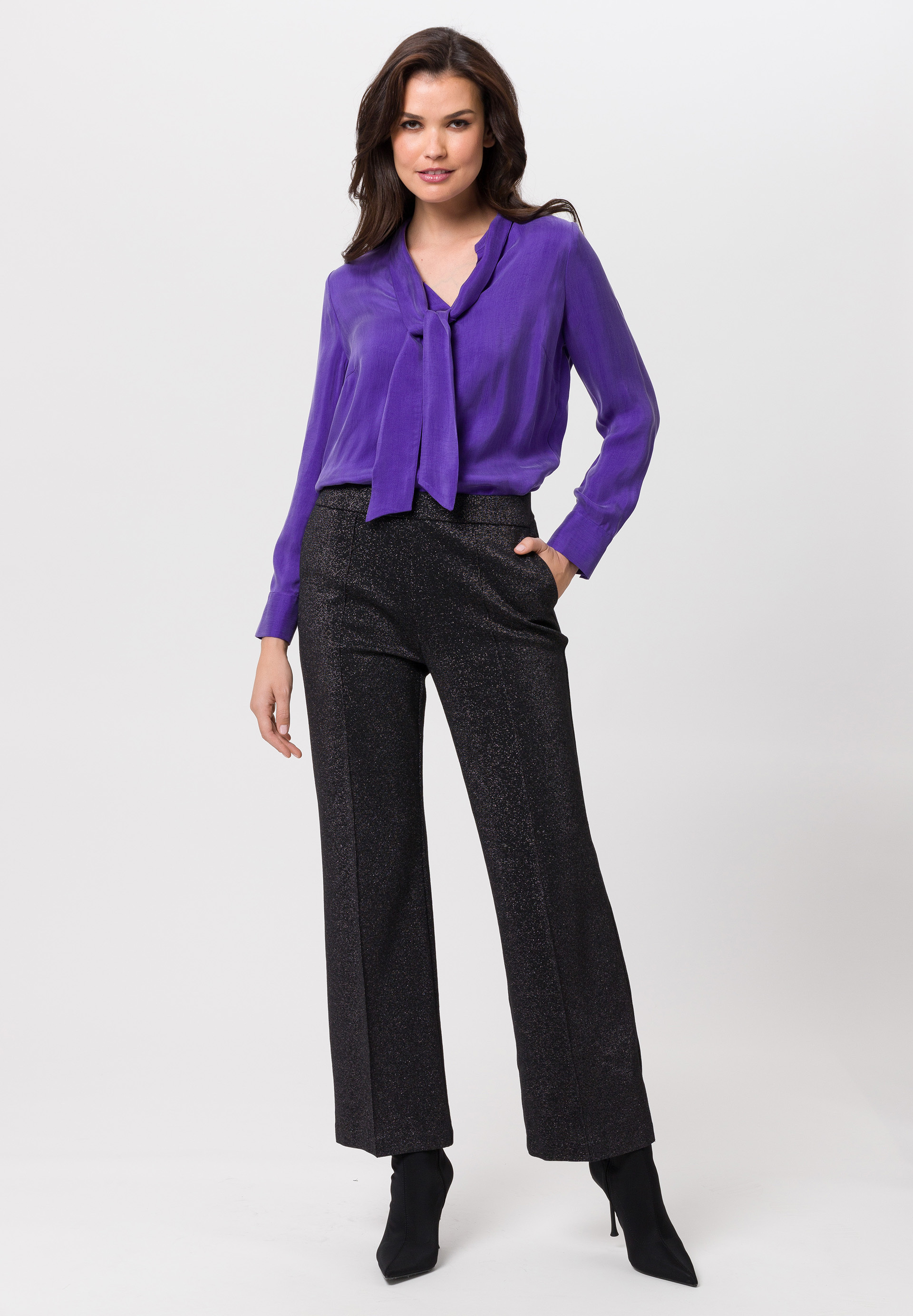 Blouse with flap - Product Image 2