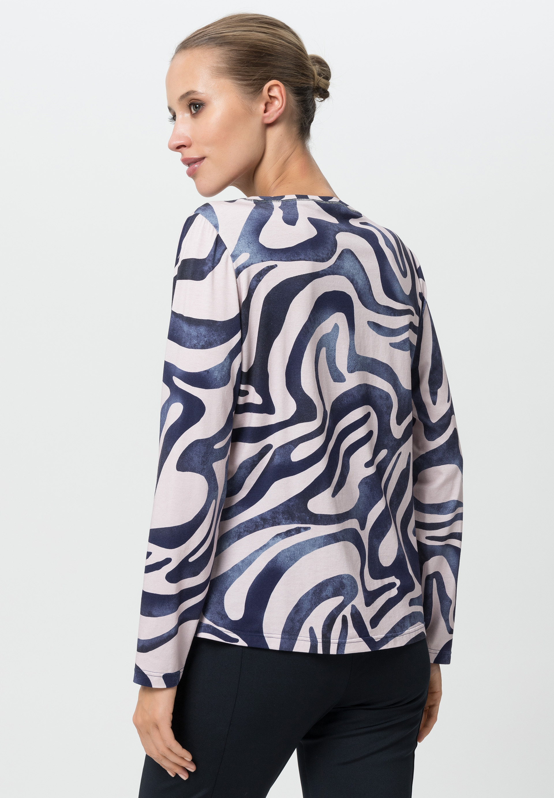 Shirt with all-over print and studs - Product Image 2