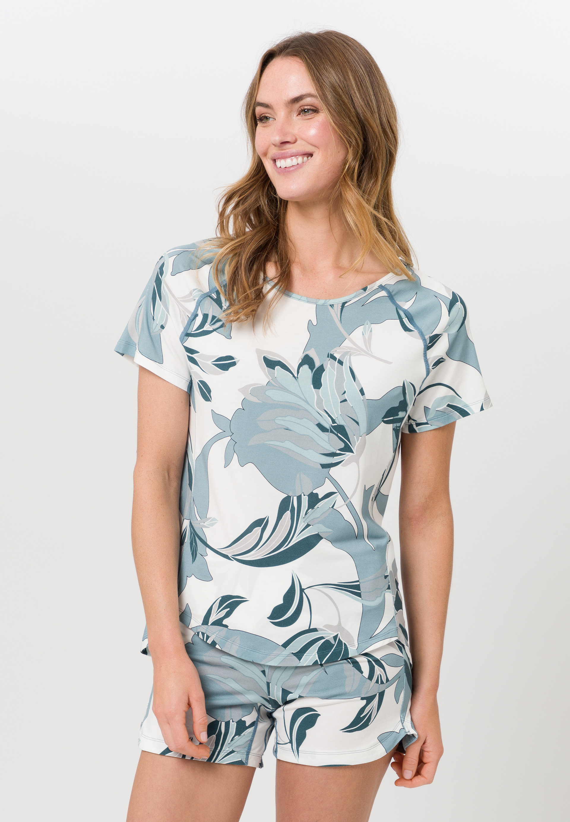 Shirt mit 1/2 Arm aus hautsympatischem Jersey