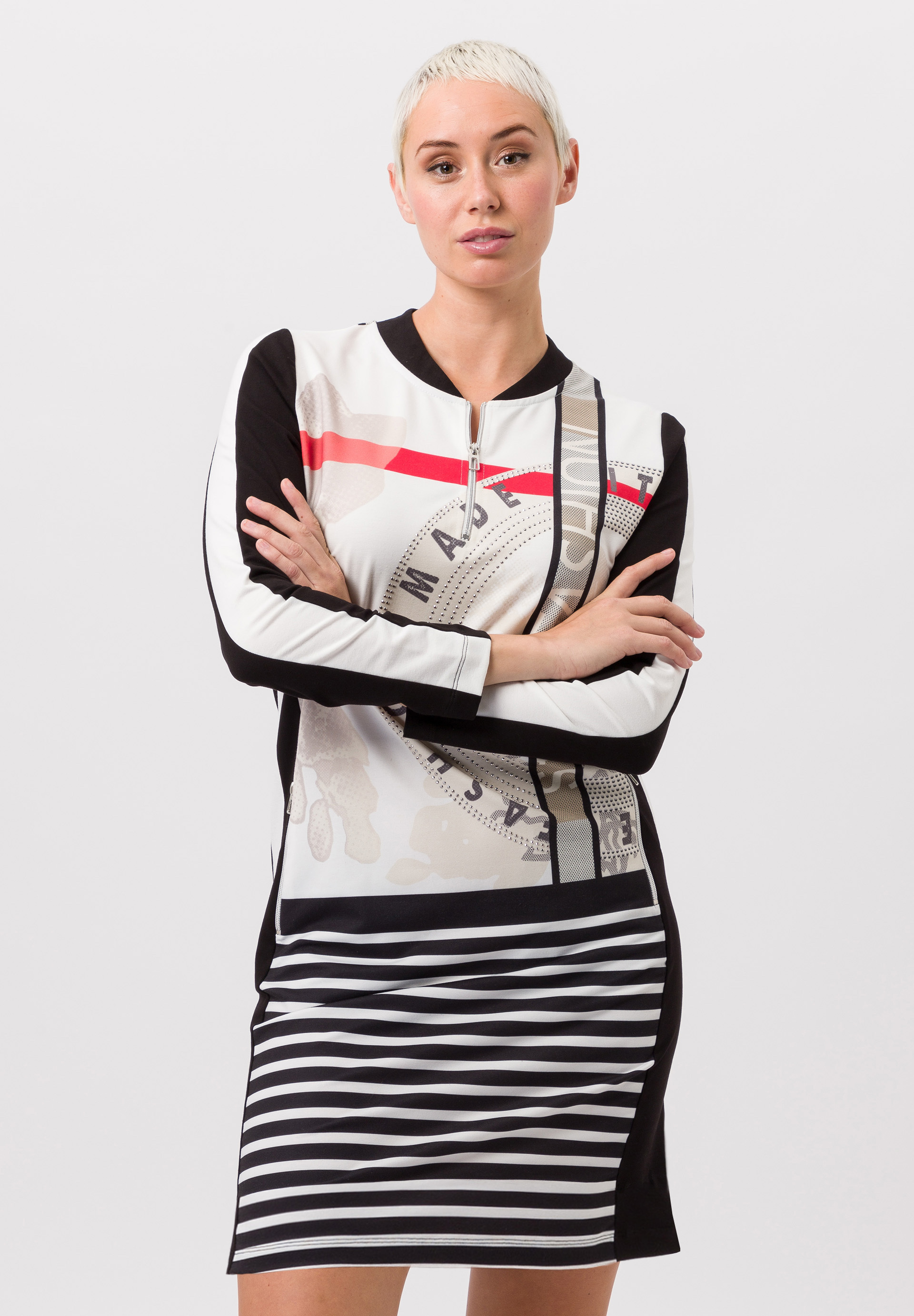 Kleid mit College-Kragen - Produktbild 1