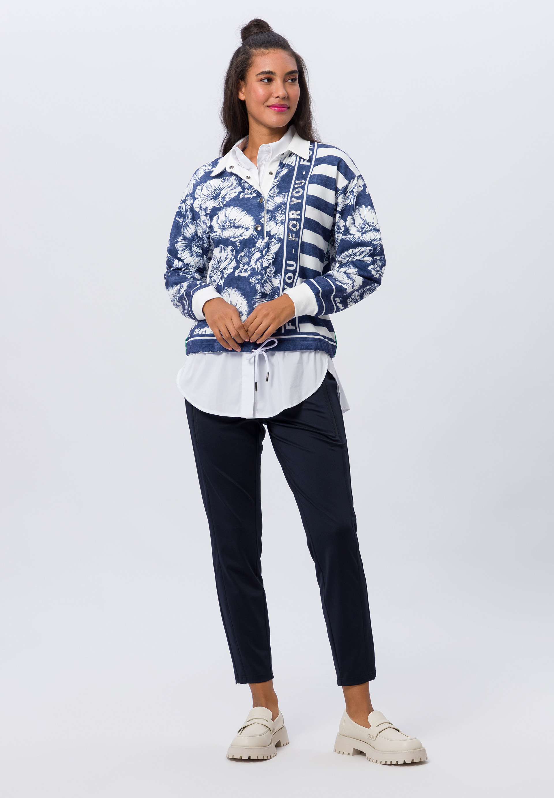 Trousers with elasticated waistband Trousers with elasticated waistband - Product Image 2