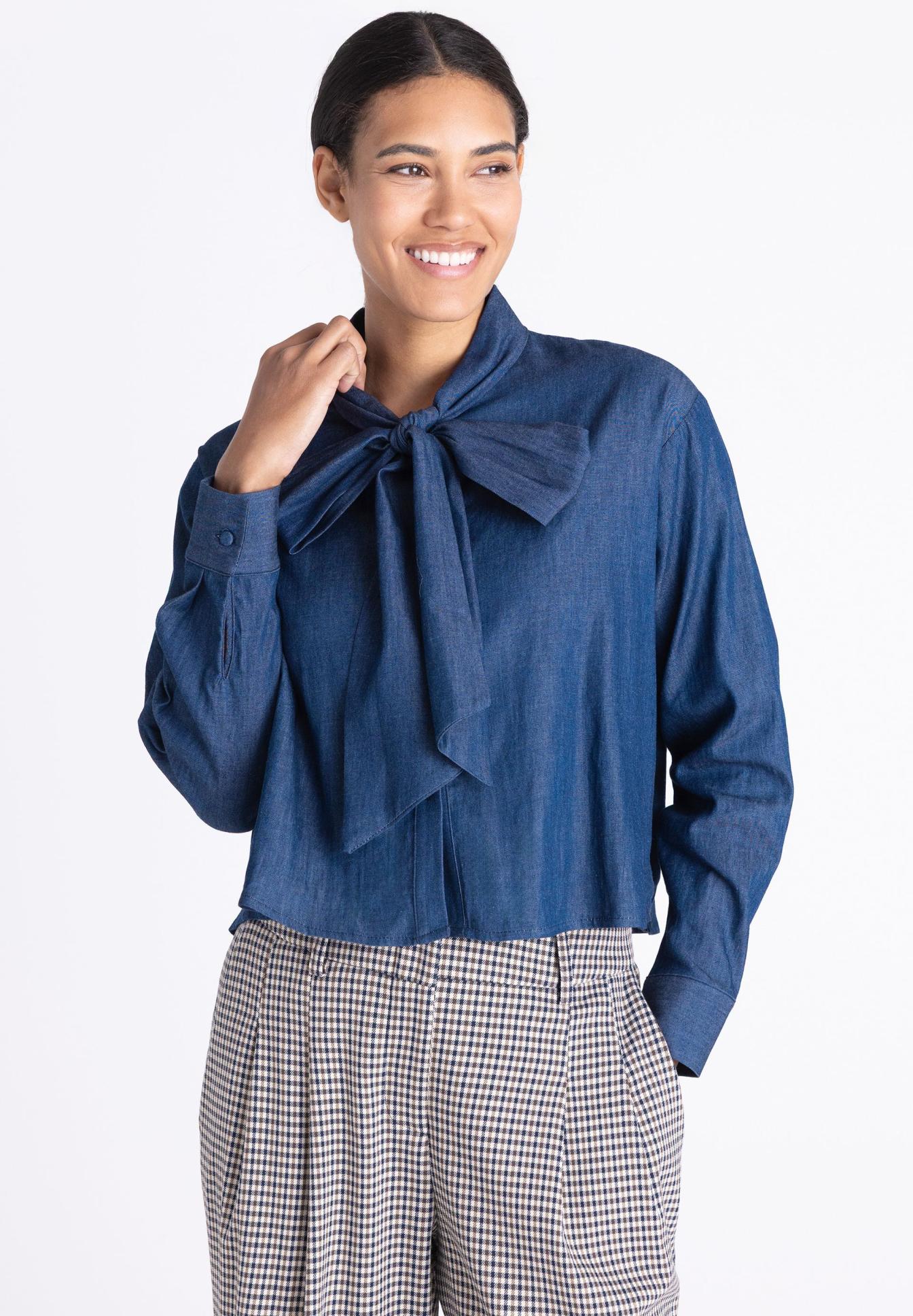 Bluse mit lockerer Silhouette - Produktbild 1