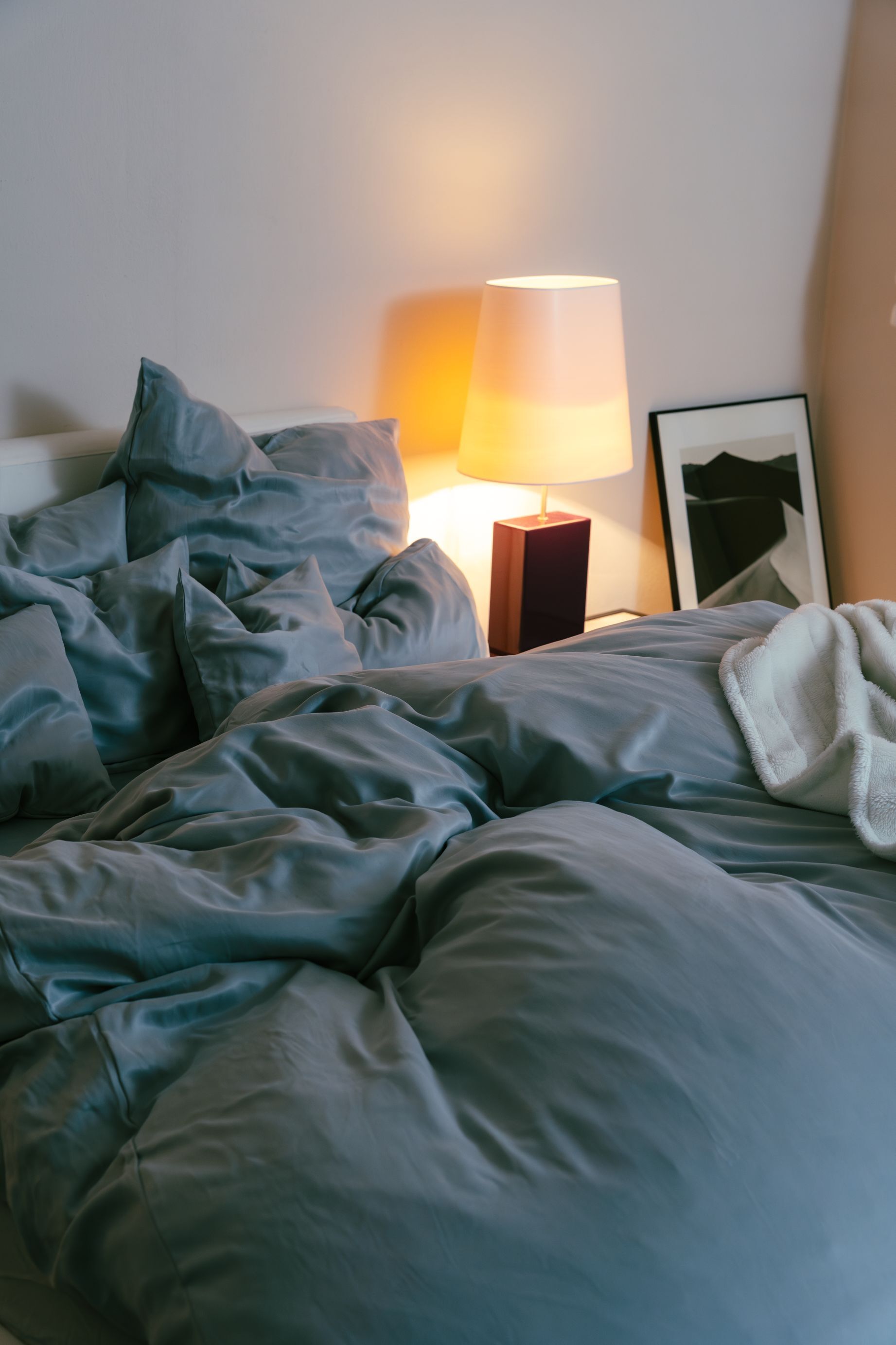 Duvet cover Made from skin-friendly cupro in 135 x 200 cm - Bild 3 Duvet cover Made from skin-friendly cupro in 135 x 200 cm - Bild 3