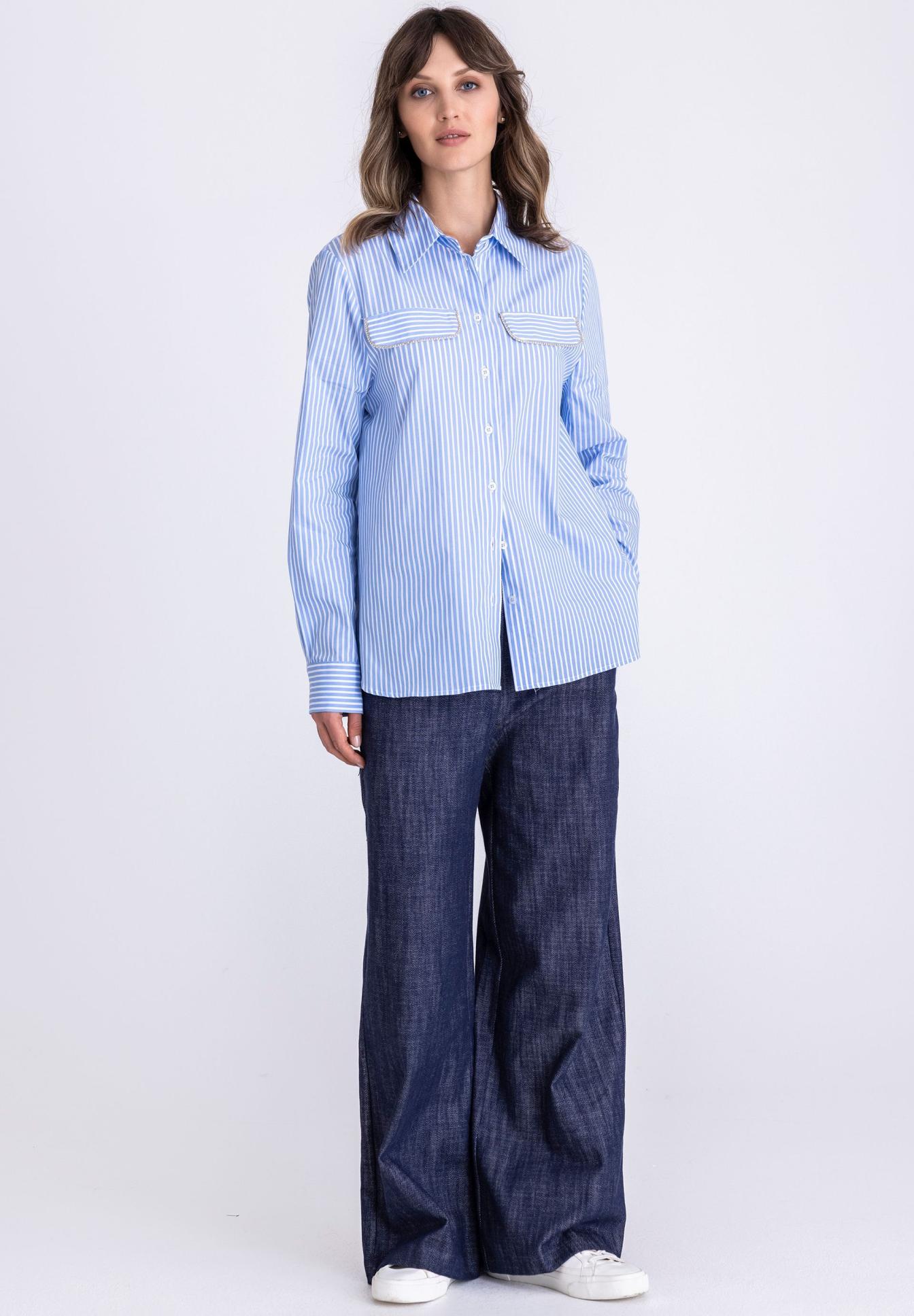 Bluse mit Brusttaschen - Produktbild 2