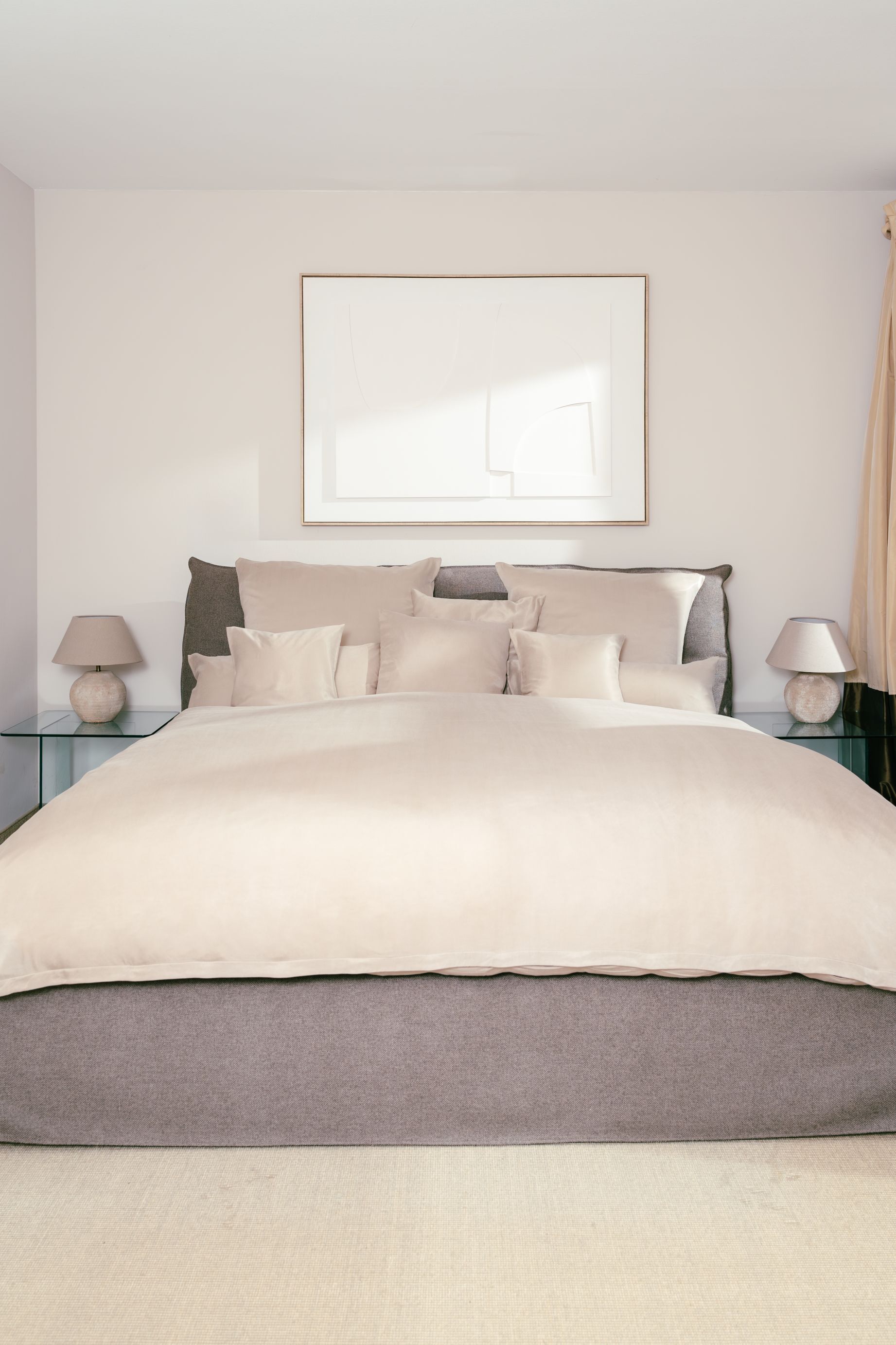 Duvet cover Made from skin-friendly cupro in 135 x 200 cm - Bild 3 Duvet cover Made from skin-friendly cupro in 135 x 200 cm - Bild 3