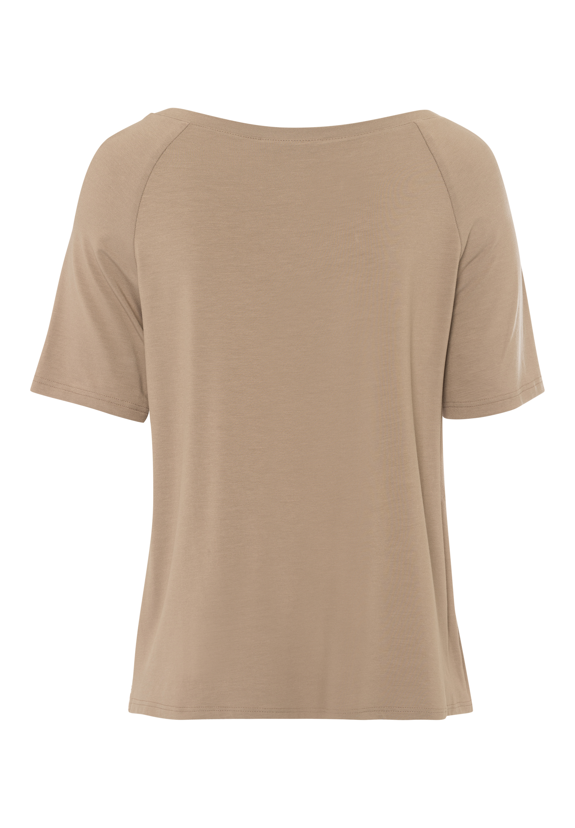 Kurzarmshirt mit kontrastierendem Ärmel - Bild 2