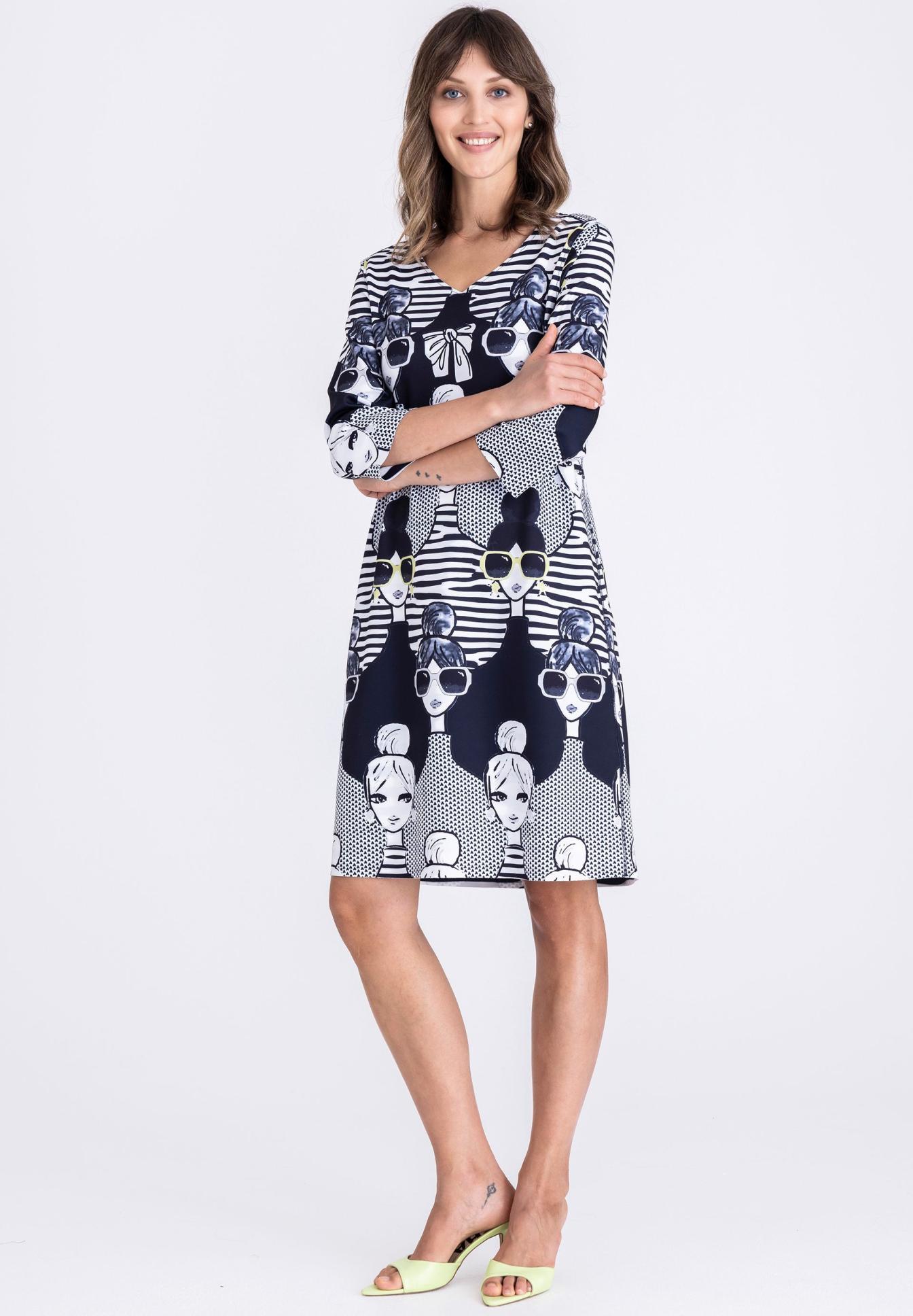 Wendekleid mit Alloverprint - Produktbild 1