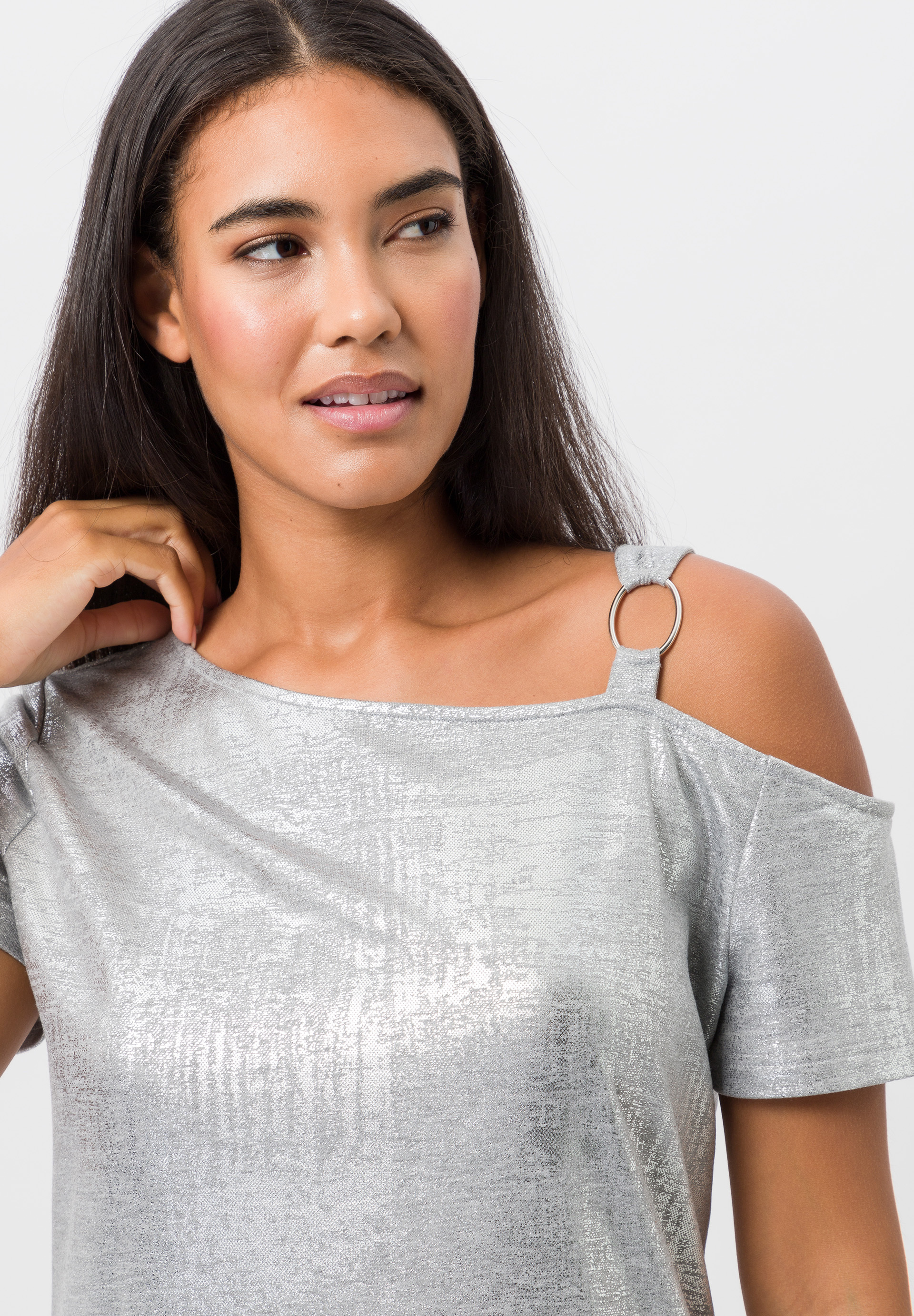 Kleid mit asymmetrischem Ausschnitt - Bild 4