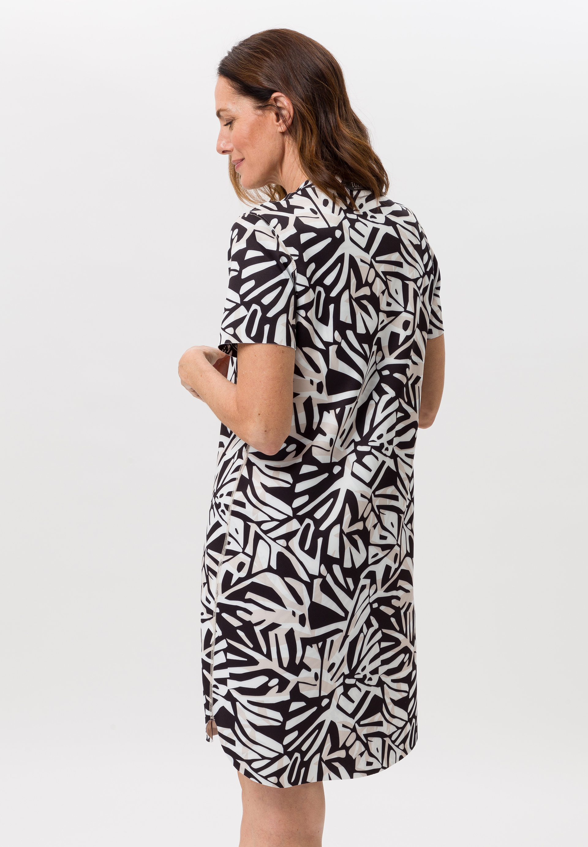 Wendekleid mit tropischem Print - Bild 4