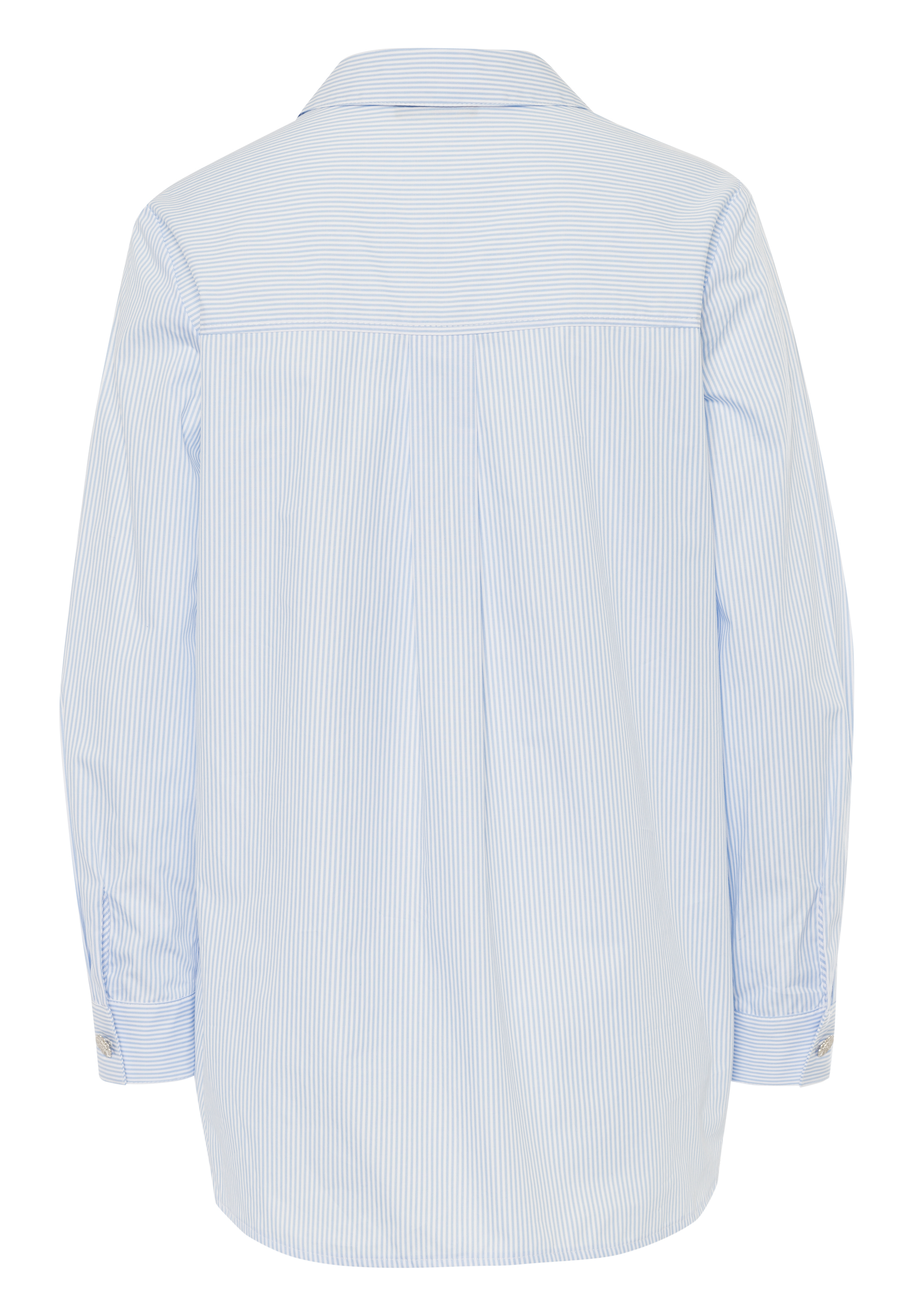 Bluse mit feinen Streifen - Bild 2