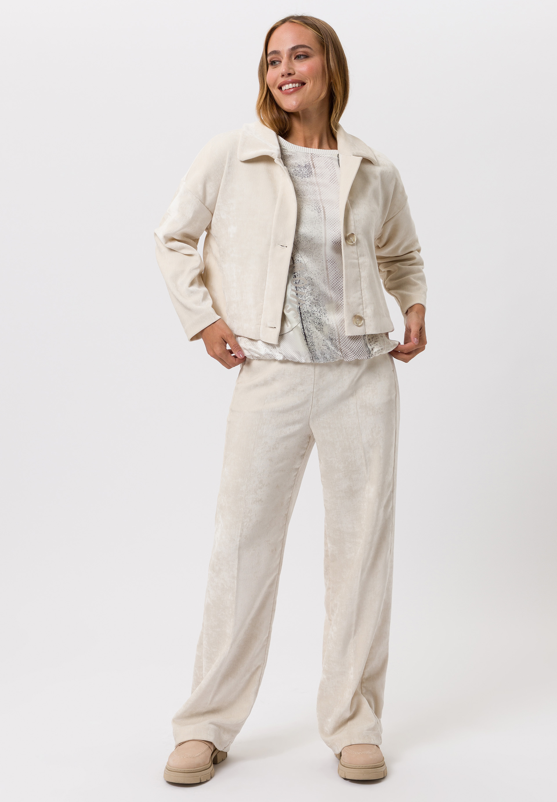 Jacke mit elastischem Saum - Produktbild 2
