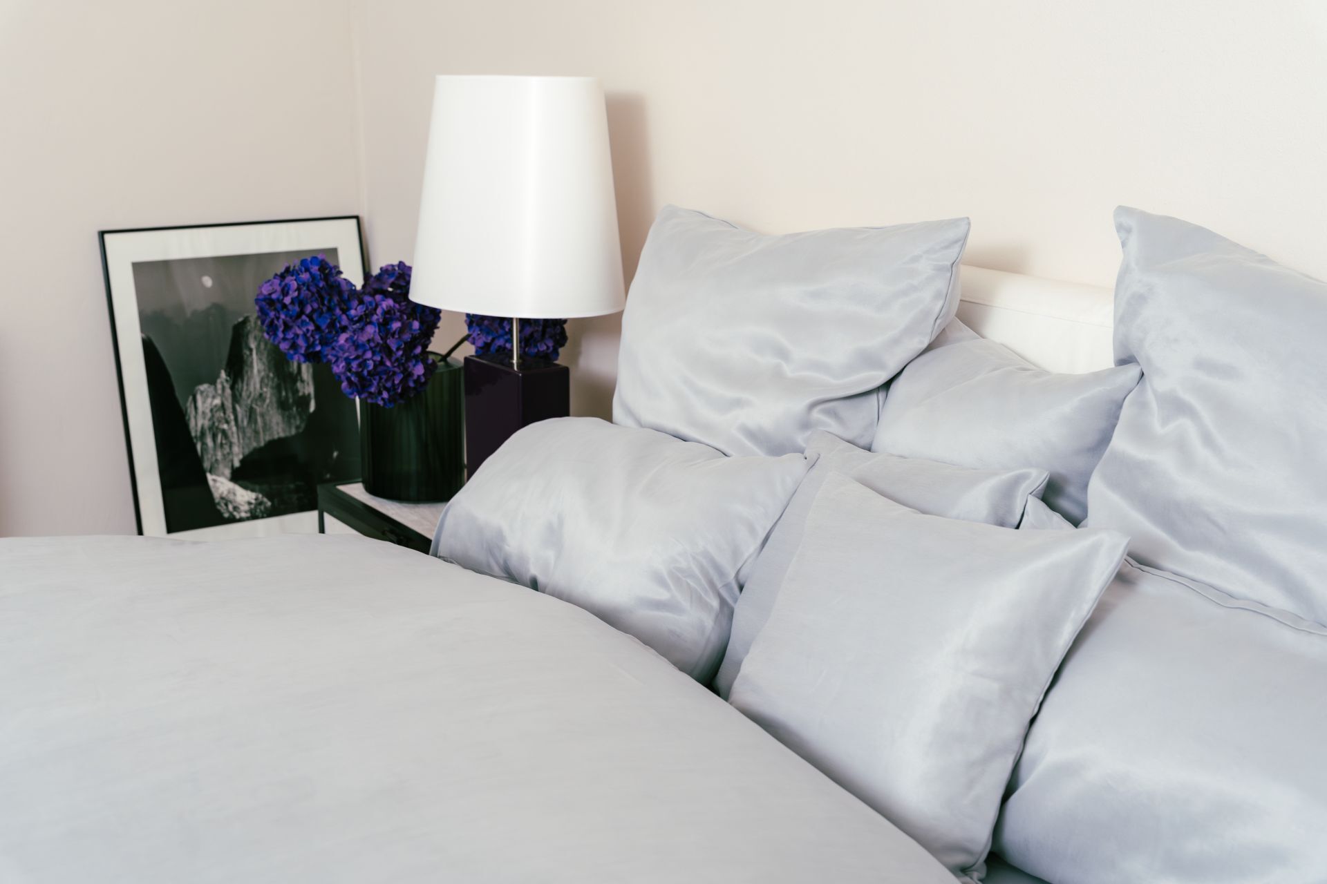 Duvet cover Made from skin-friendly cupro in 135 x 200 cm - Bild 3 Duvet cover Made from skin-friendly cupro in 135 x 200 cm - Bild 3