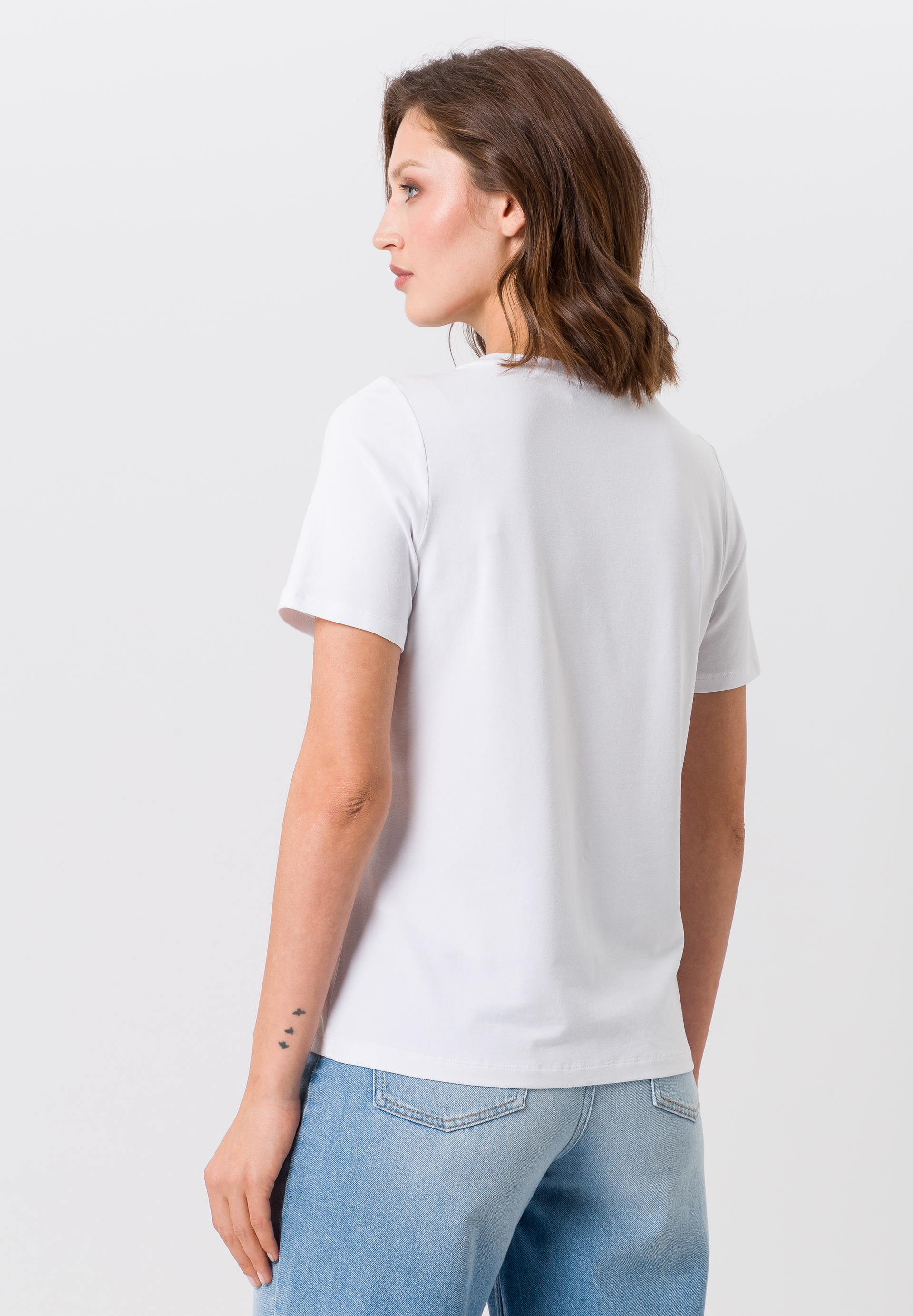 Kurzarmshirt mit Zierbändern - Bild 2