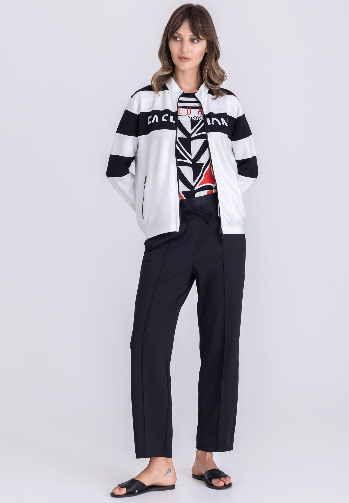 Straight Pants mit Bindeband - Produktbild 2