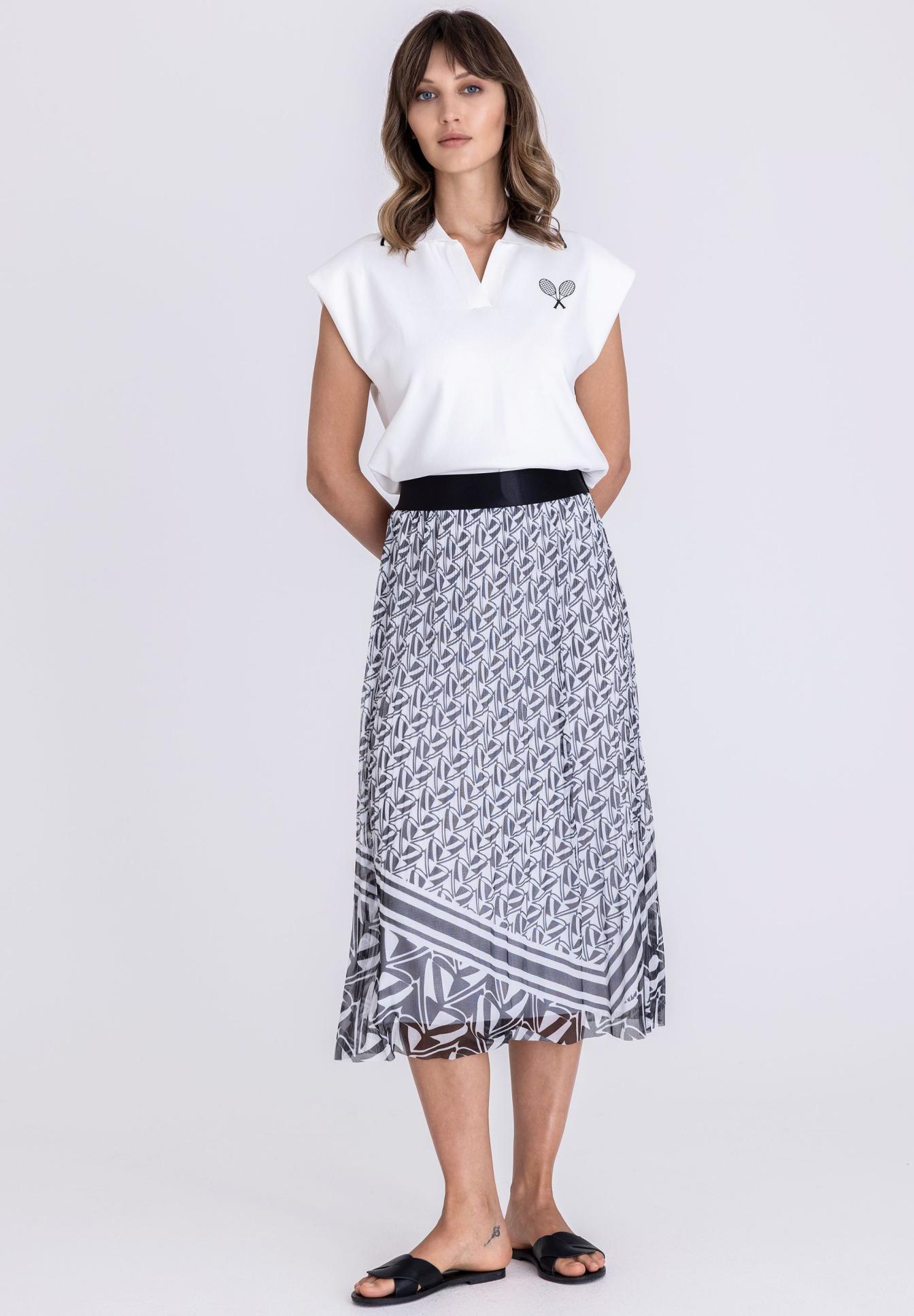 Rock mit Plissee-Falten - Produktbild 2