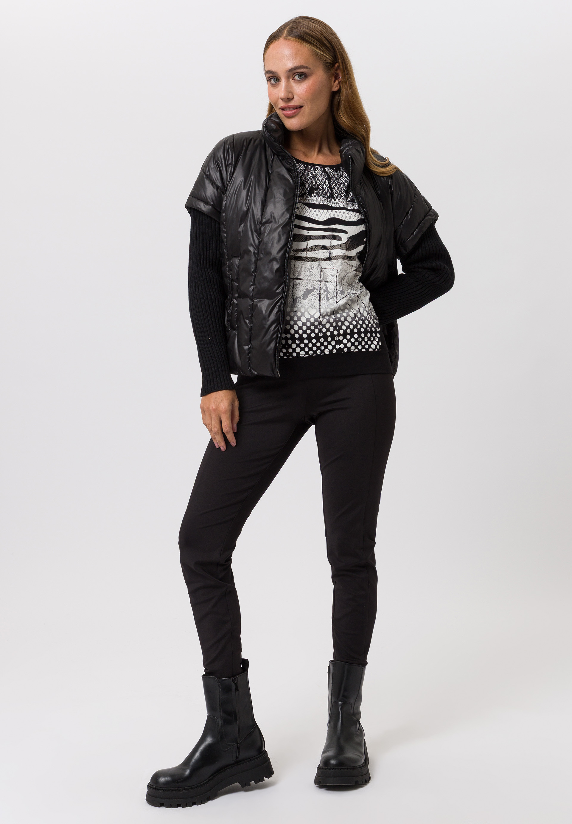 Shirt With mixed print effect - Product Image 2