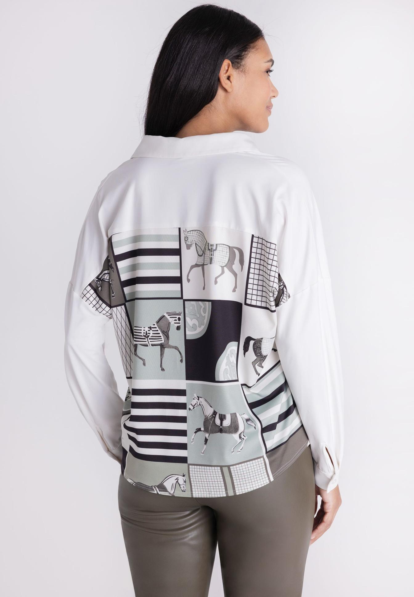 bluse, hemden, pferdeprint, abstraktes muster, lange texture, blouson, hemdenstil, druck, muster, pferd, bluse, hemden?, muster, pferd, patchwork, bluse, langarm, kariert, druck, backprint, bluse, shirt, print, muster, farbblock