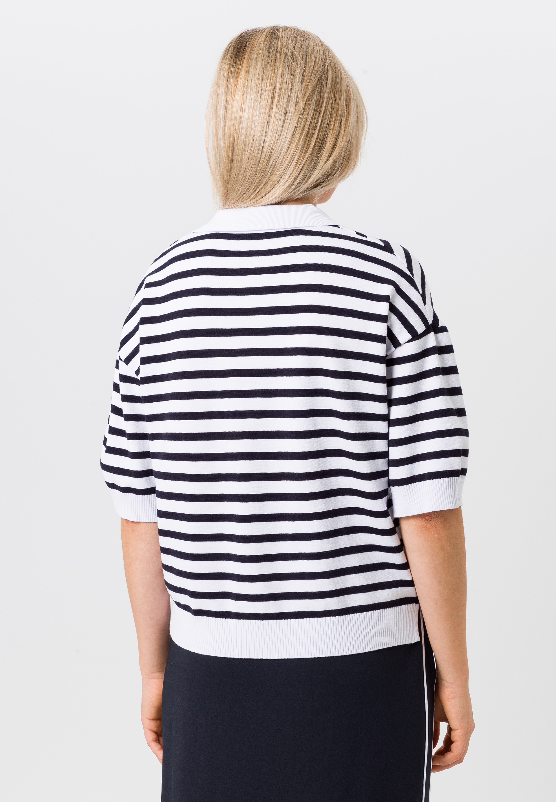 Strickshirt mit sportivem Kragen - Bild 2
