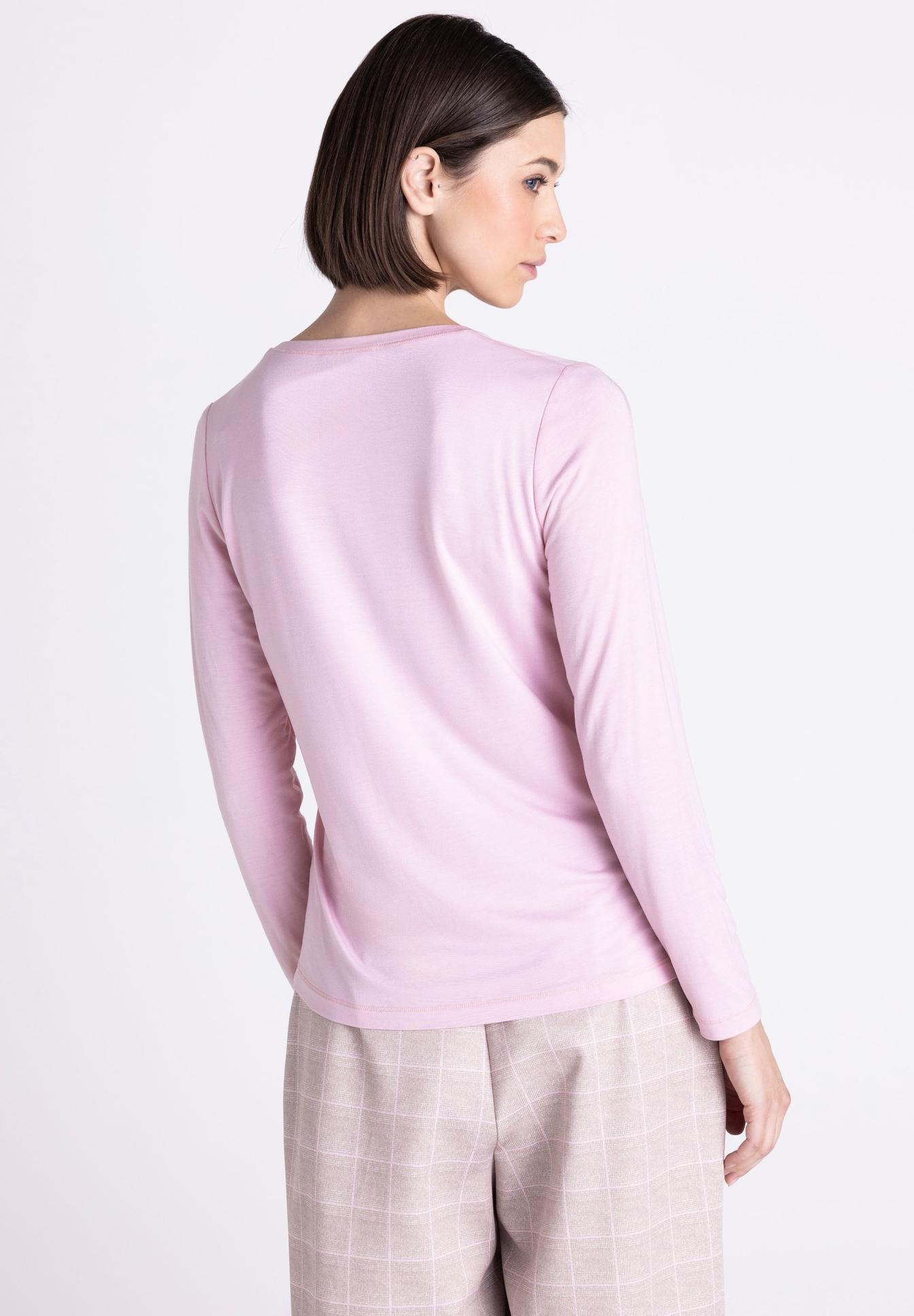 langarmshirt, Rundhals, langärmelig, rosa, Kleidung, langarmshirt, Rundhals, Langarm, rosa, Kleidung, Langarmshirt, Rundhals, Pastellpink, Baumwolle?, Top?, lang: de, top, Rückansicht, Hemd, pink, kleidungsstück, longsleeve, pink, bausch, hinteransicht