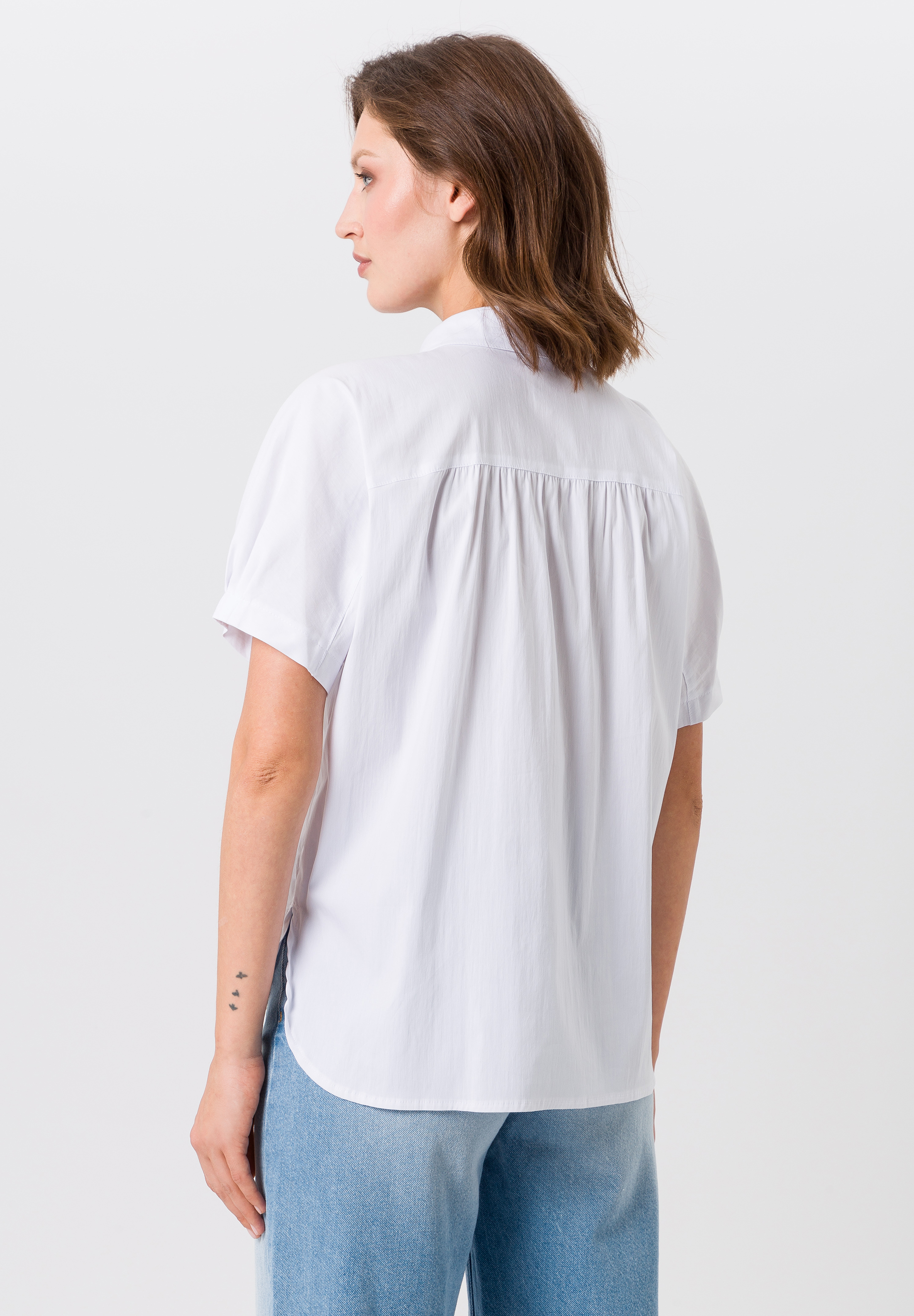 Bluse mit verdeckter Knopfleiste - Bild 2