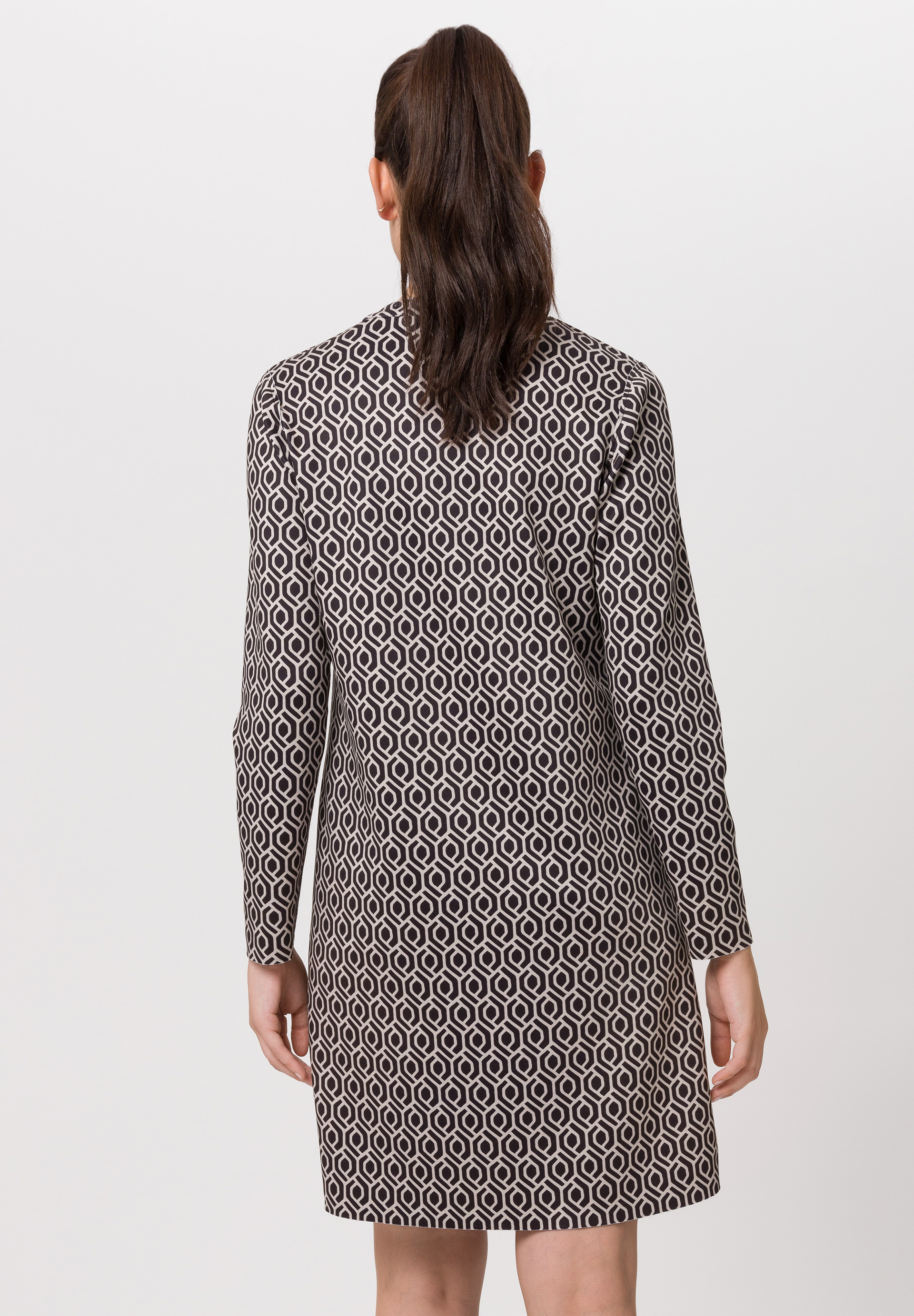 Reversible dress with all-over print - Bild 4