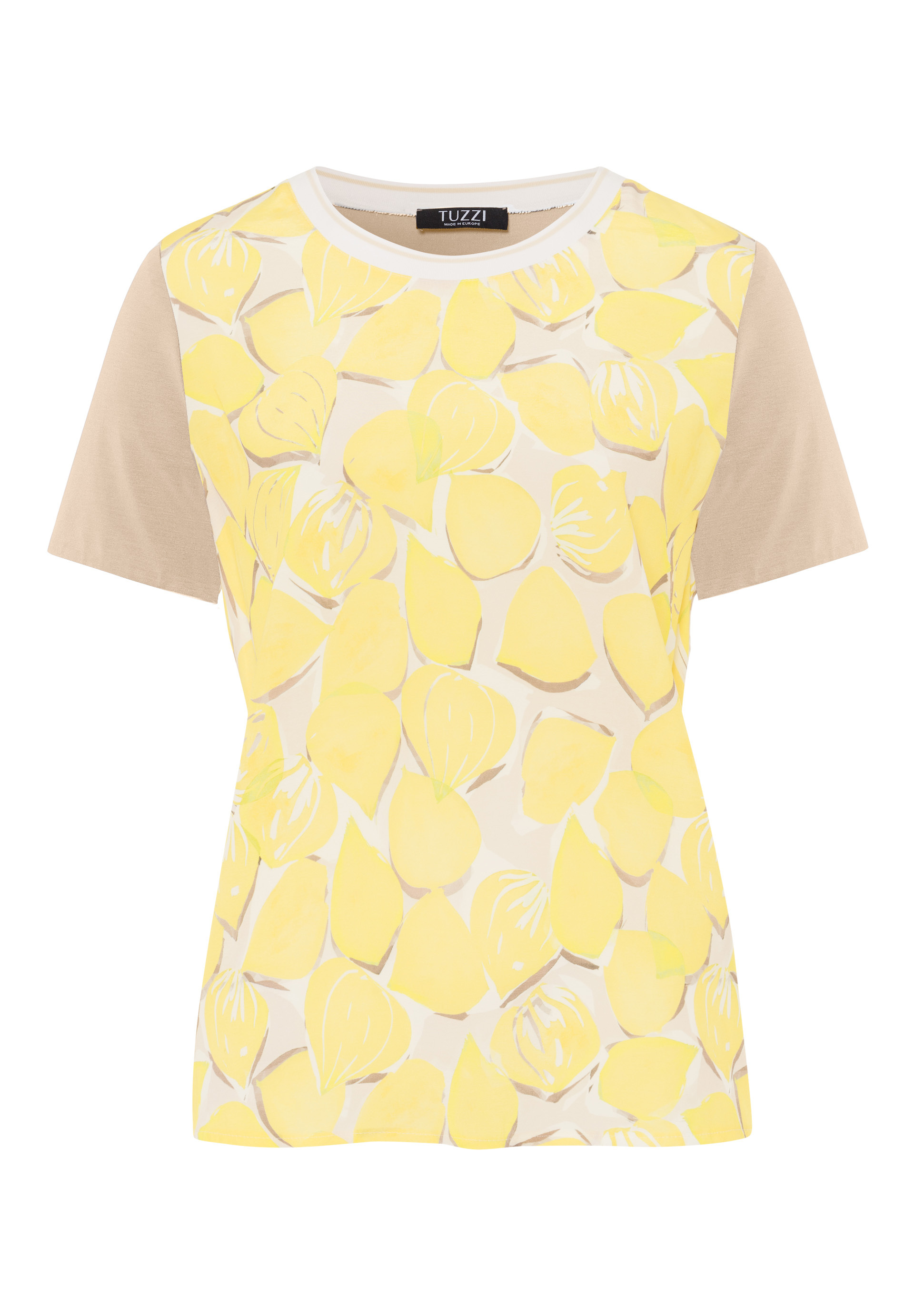 T-Shirt mit Kontrastärmeln T-Shirt mit Kontrastärmeln - Produktbild 1