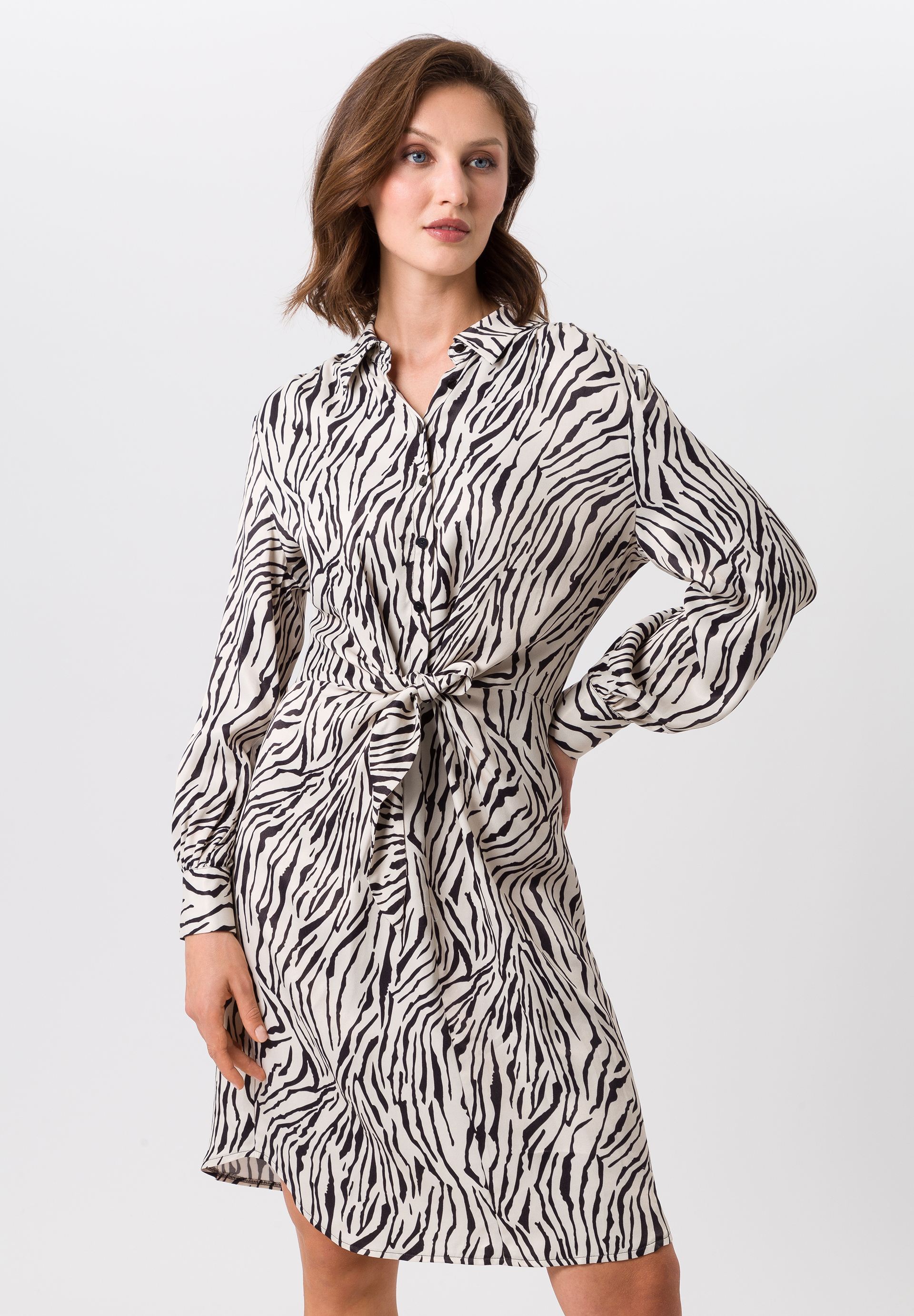 Kleid mit Knoten-Detail - Produktbild 1