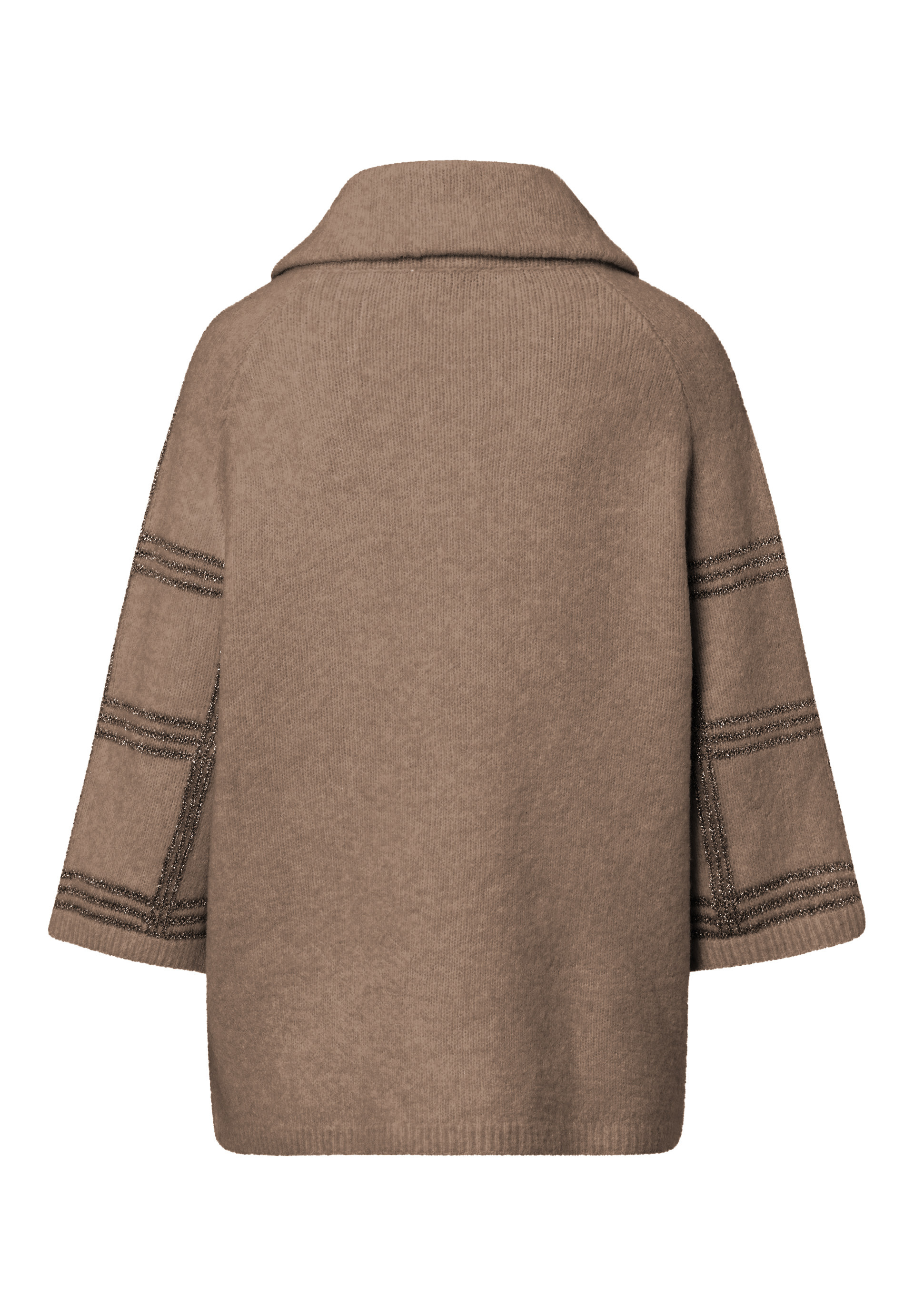 Strickjacke in strukturierter Optik - Bild 2 Bekleidung, Fleece, Modisch, Mantel