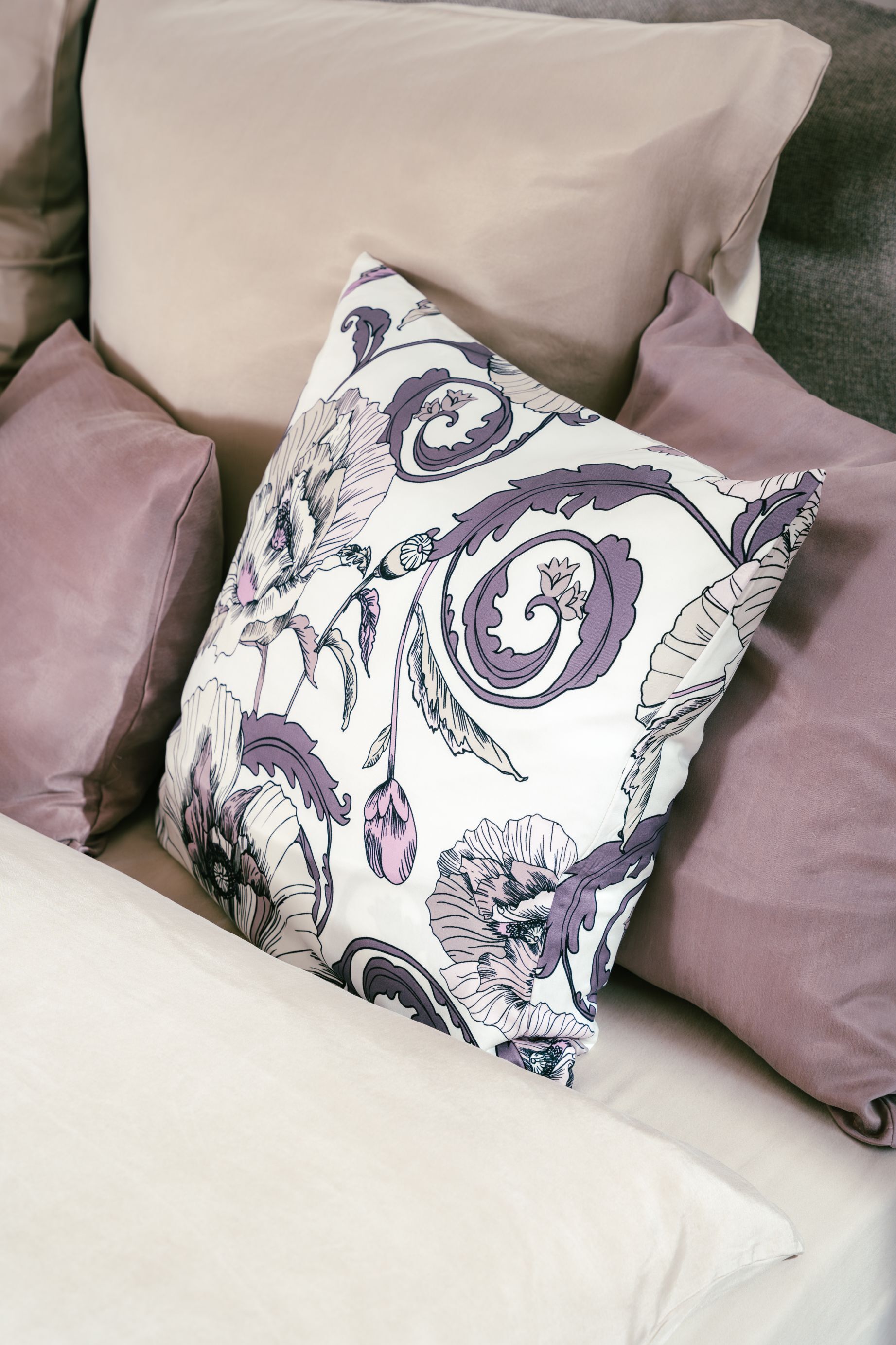 Cushion cover Made from cupro, 40 x 40 cm - Bild 2 Cushion cover Made from cupro, 40 x 40 cm - Bild 2