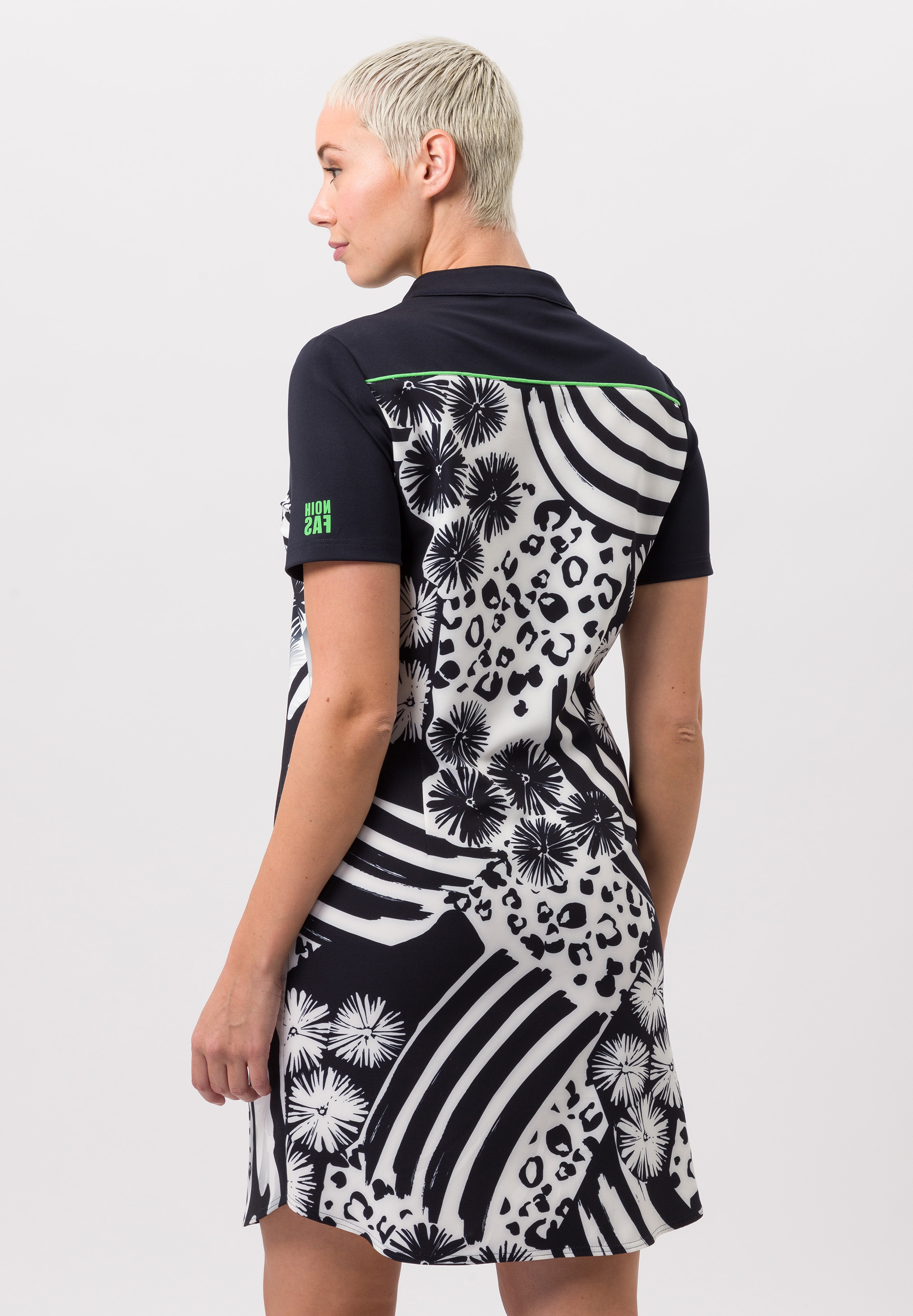 Kleid mit schmalem Stehkragen - Bild 2