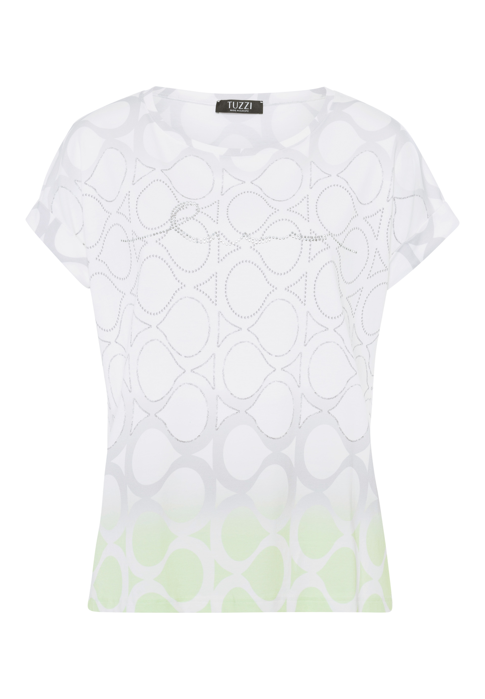 Shirt mit Glitzersteinbesatz - Bild 1