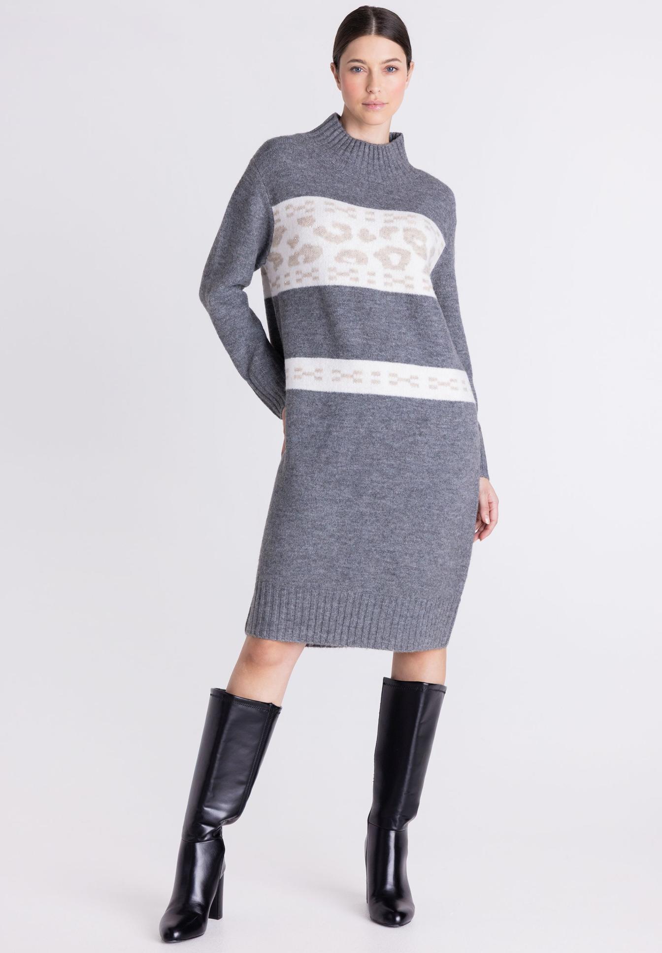 Kleid mit Rippbündchen - Produktbild 1