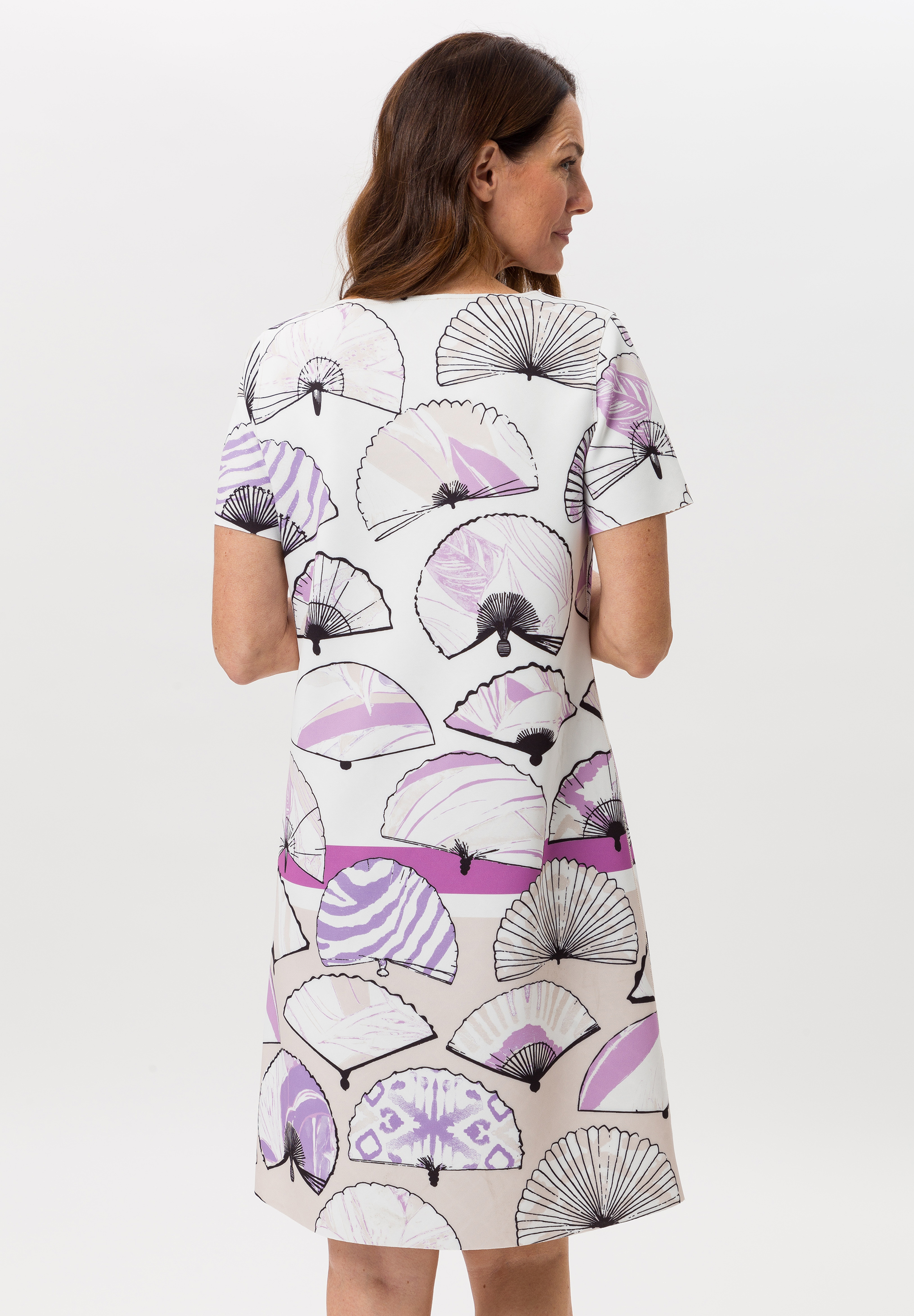Wendekleid mit asiatischem Fächerprint - Bild 3 Wendekleid mit asiatischem Fächerprint - Bild 3