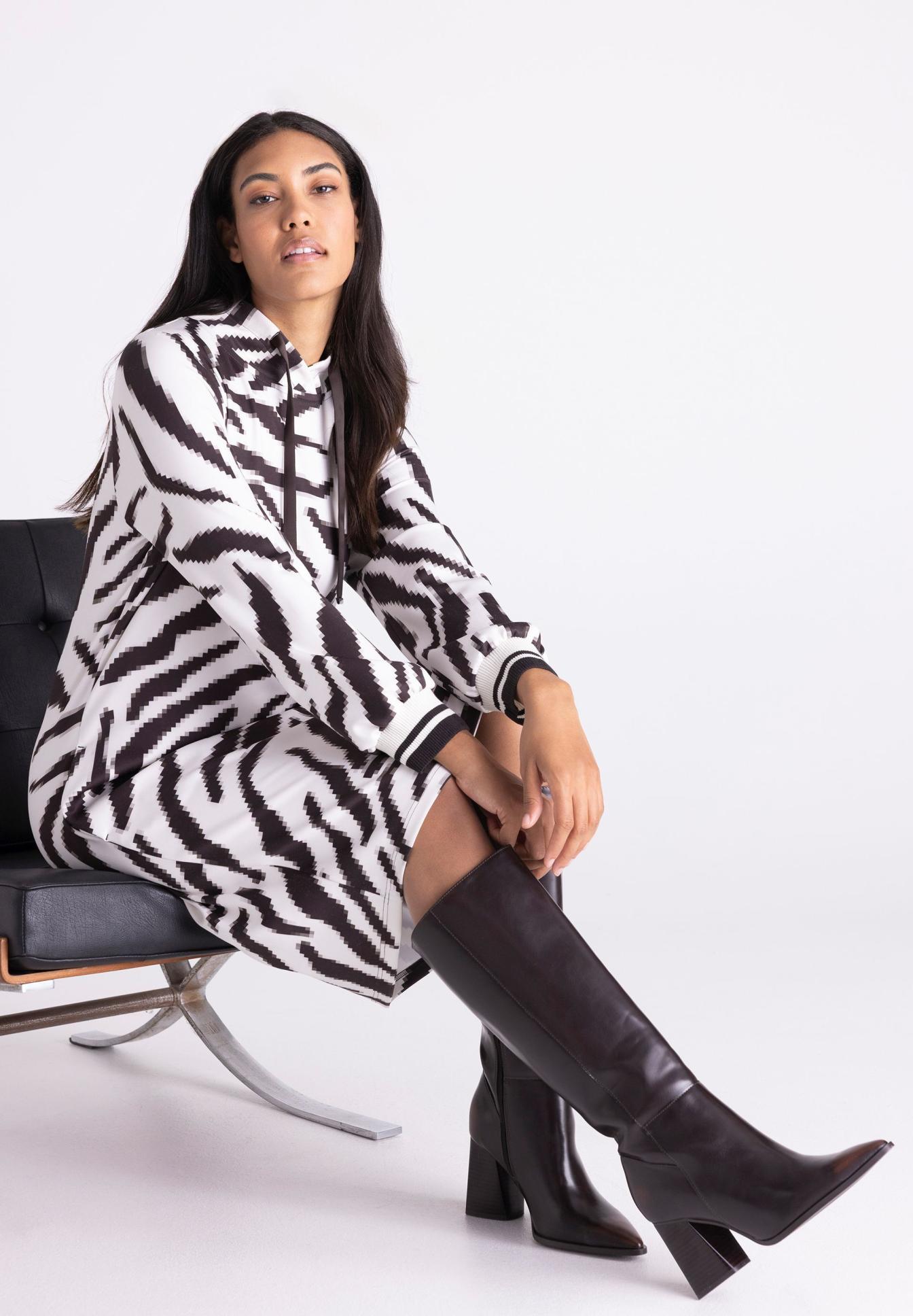 Kleid mit Rippbündchen - Produktbild 1