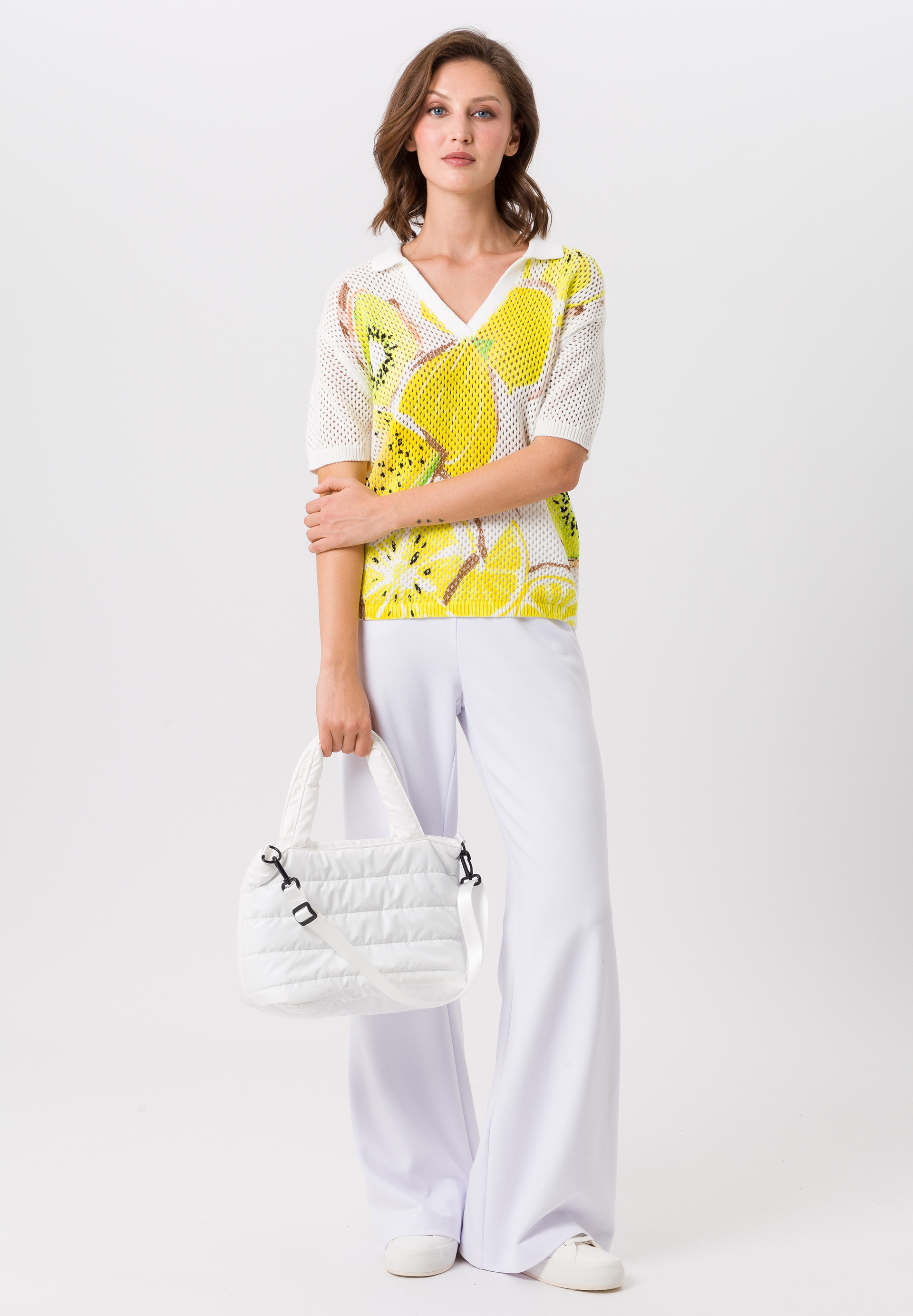Stricktop mit Frucht-Print - Produktbild 2