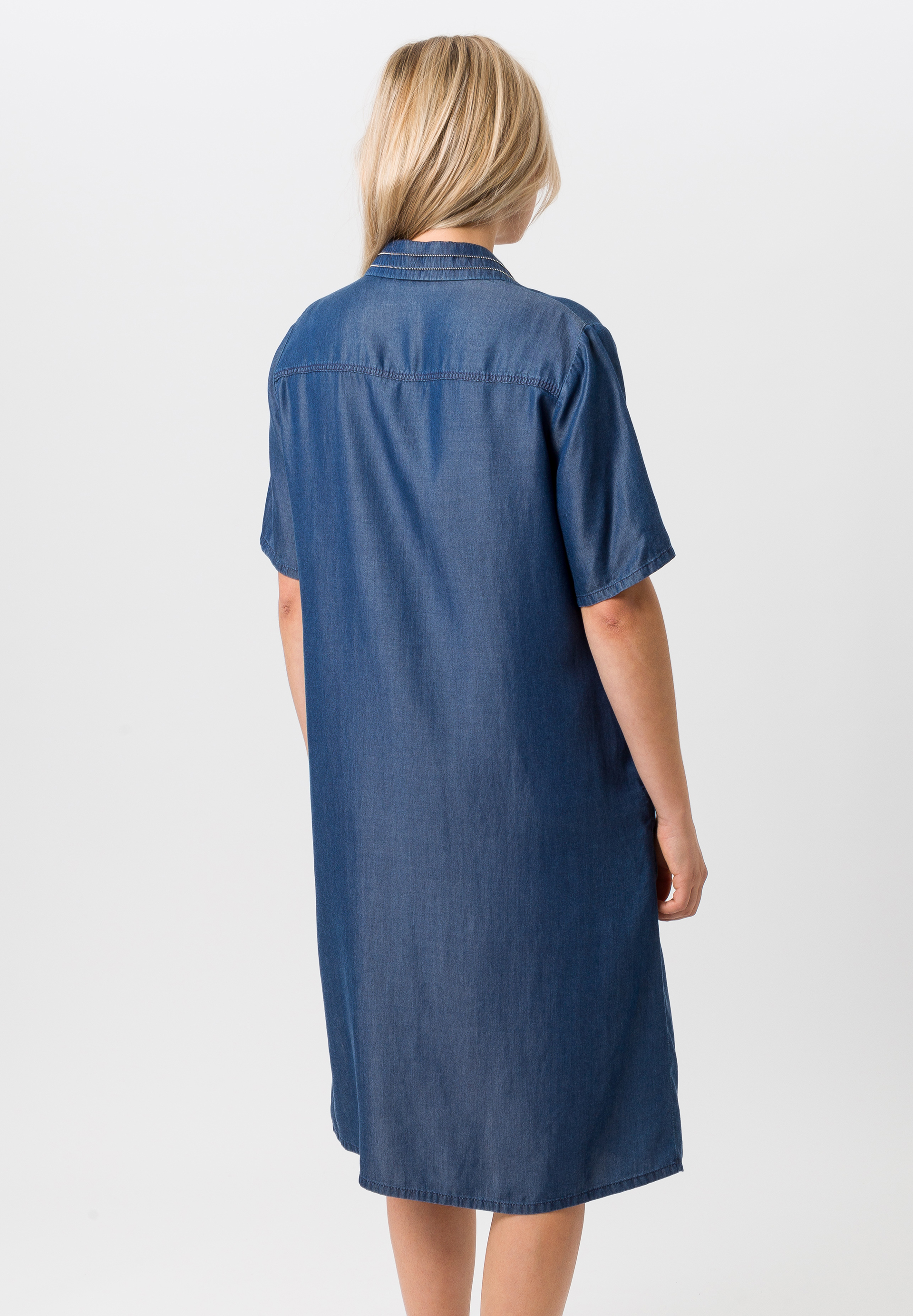 Blusenkleid mit verdeckter Knopfleiste - Bild 2
